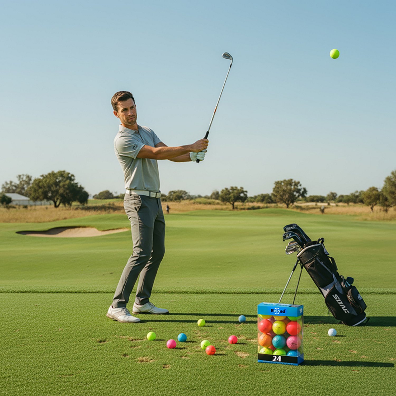 Reload 2024 Optic Color Premium Brands Recycled Golf Balls 24-Pack                                                               - view number 2