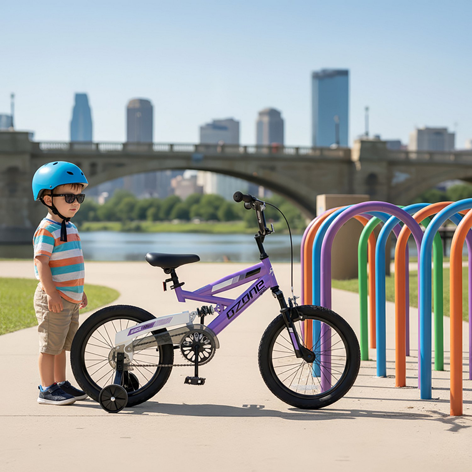 Ozone 500 Kids' Shock Force 16 In Bike - view number 7