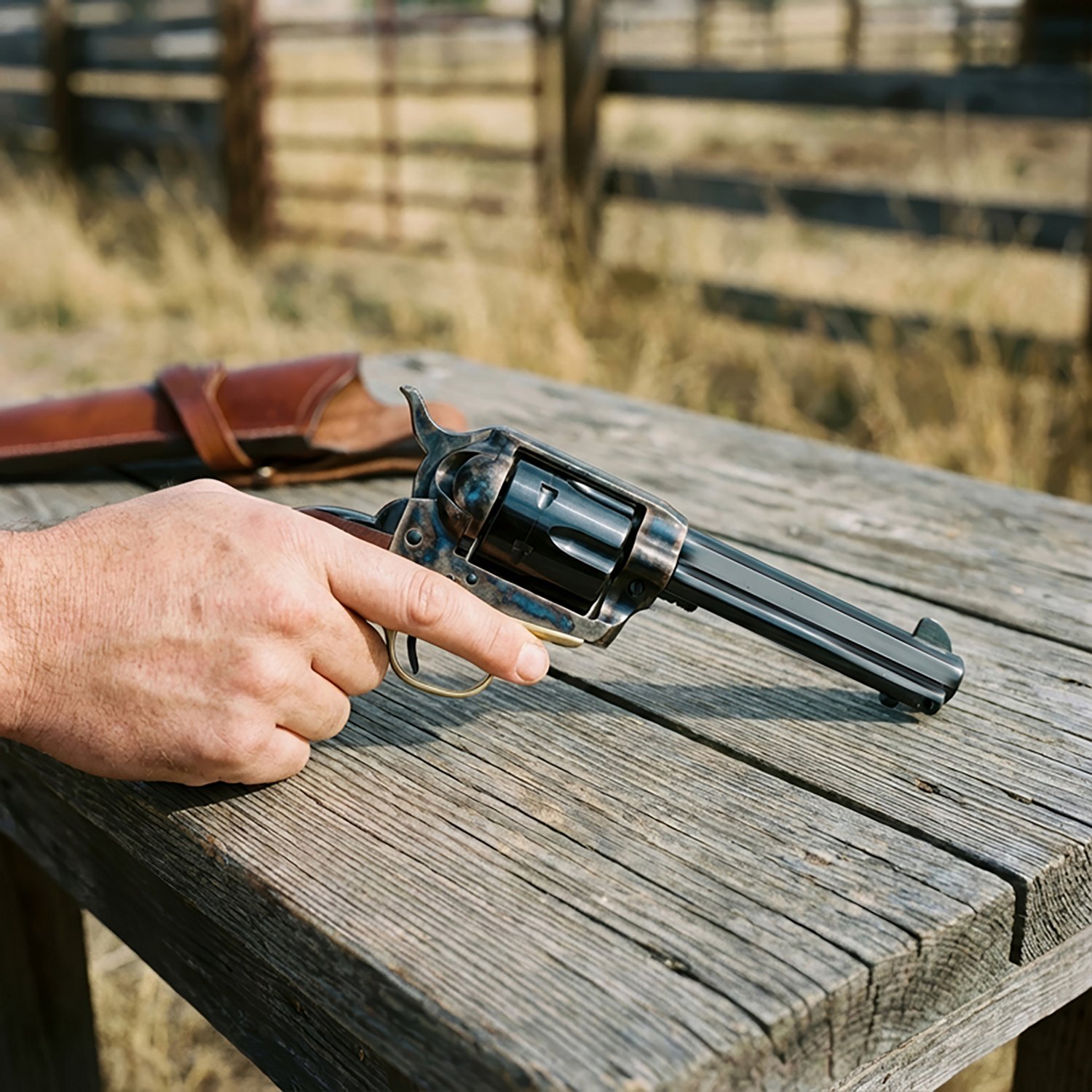 Pietta 1873 Great Western II Posse .357 Magnum Revolver                                                                          - view number 3