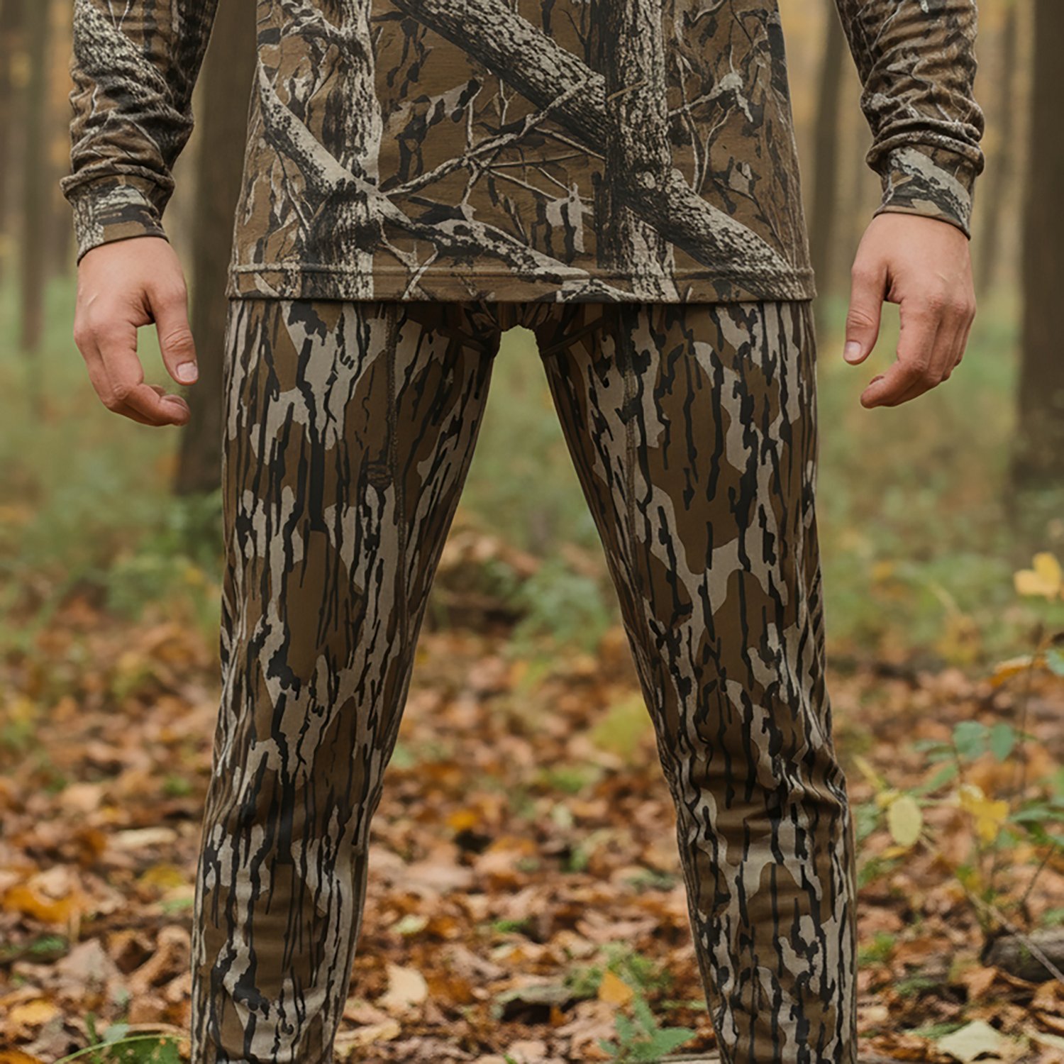 Carhartt Men's Heavyweight Stretch Camo Base Layer Pant - view number 3