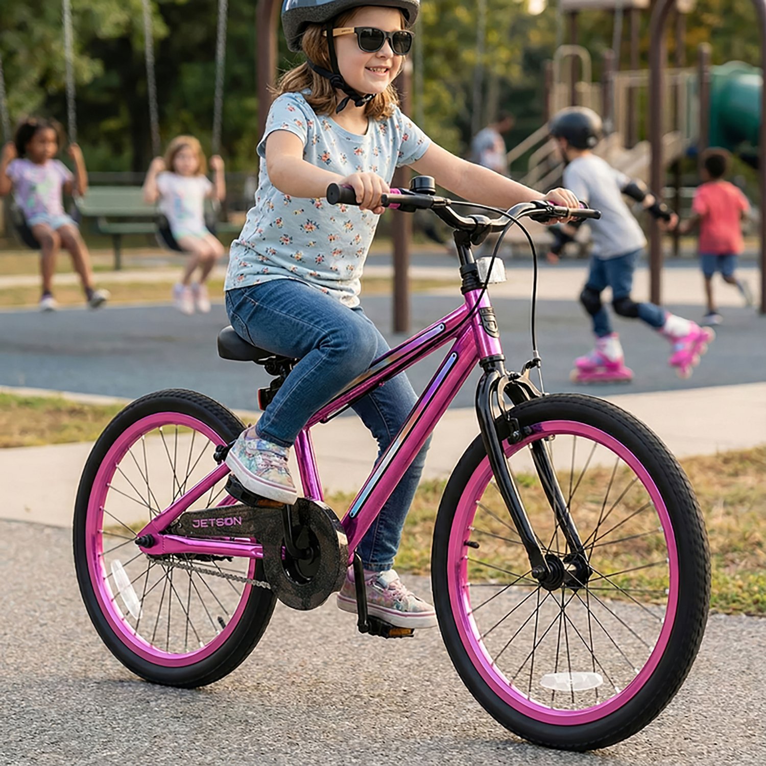 Jetson Kids' Light Rider 20 in Light Up Bike  - view number 8