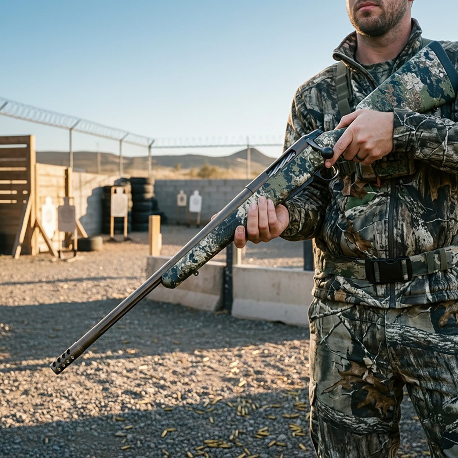 Tikka T3X Lite Veil Wideland 6.5 Creedmoor Bolt Action Rifle Left