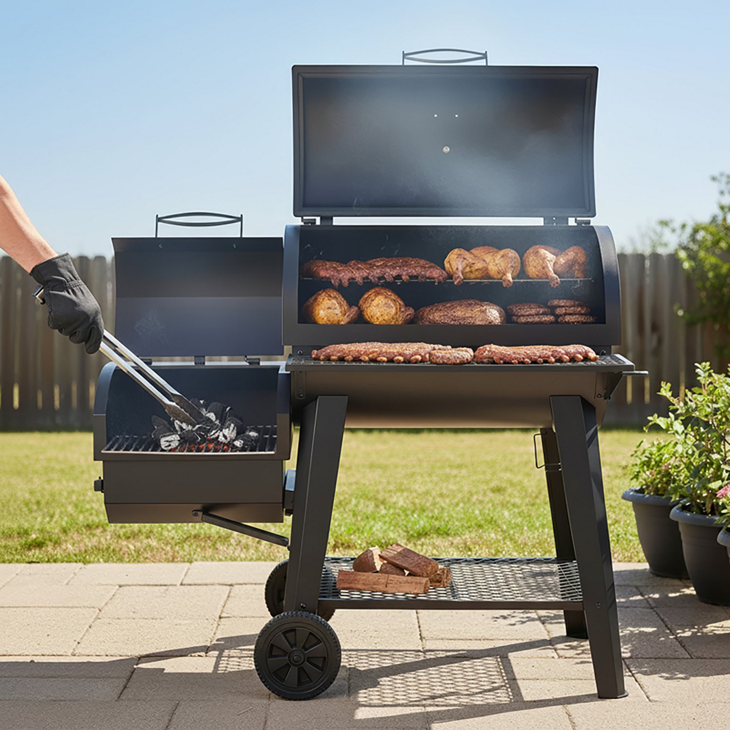Outdoor Gourmet Sierra II Off-Set Smoker