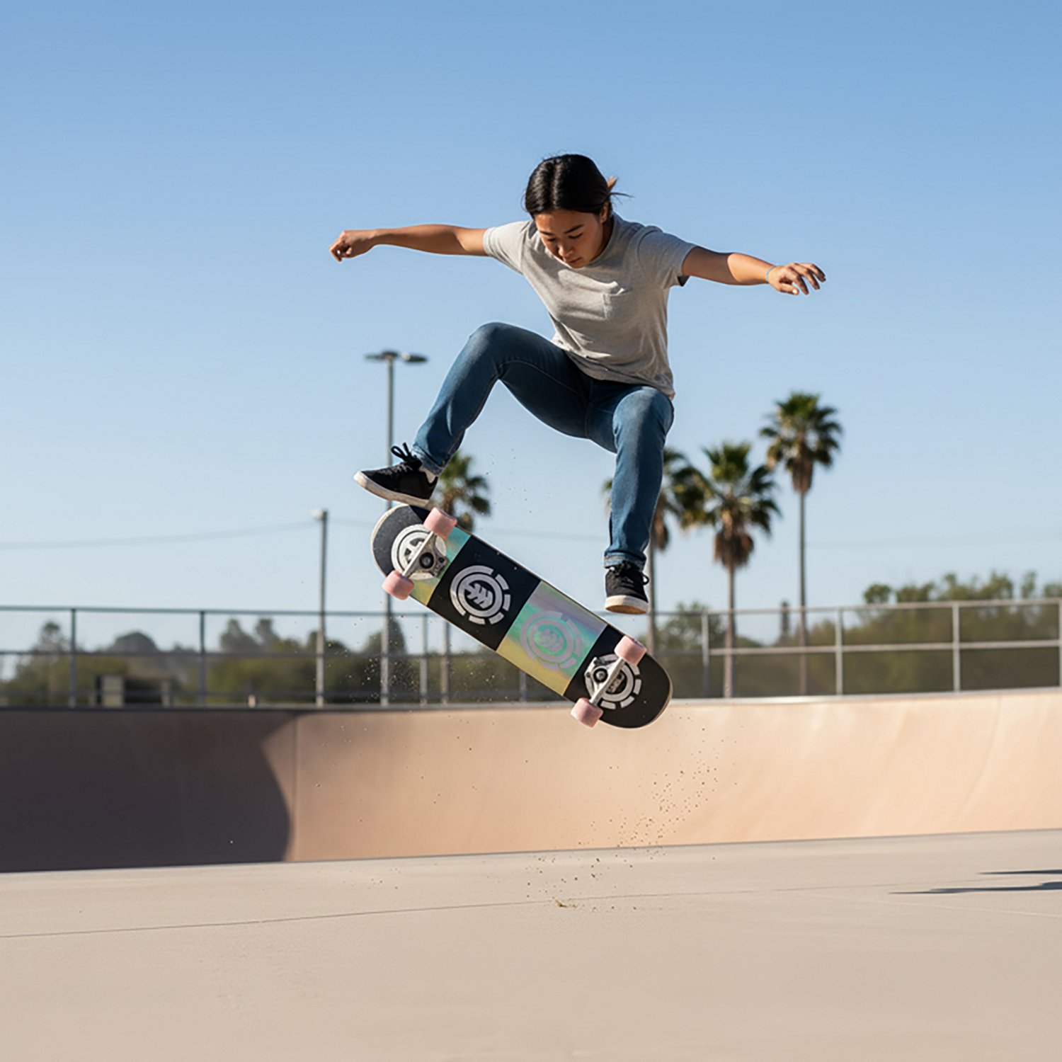 Element Black and Gold 32 in Popsicle Skateboard  - view number 4