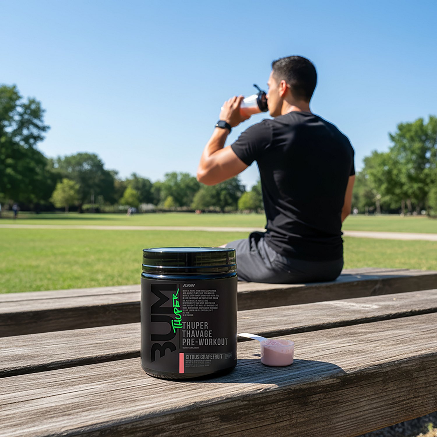 RAW CBUM Thuper Thavage Pre-Workout - 20 servings - view number 4