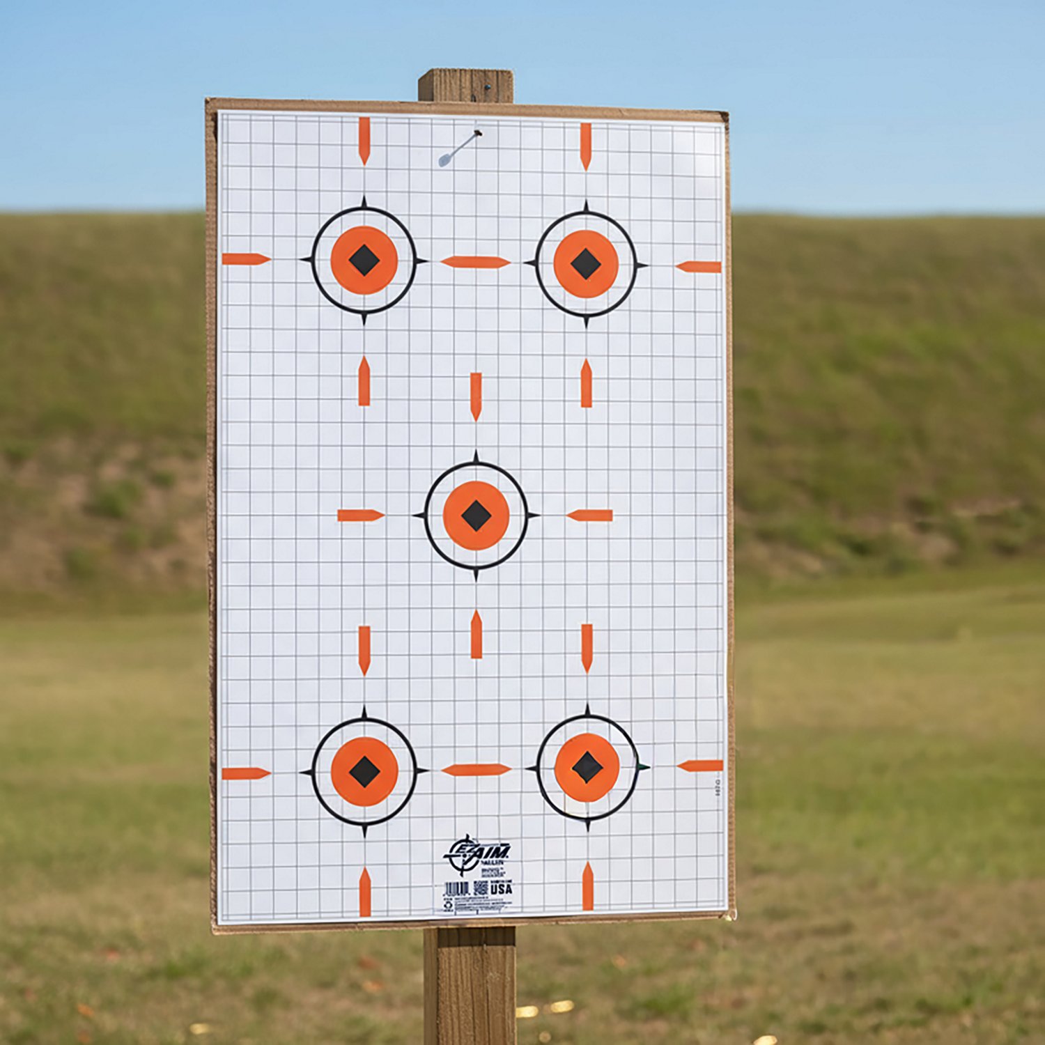 Allen Company EZ Aim® Sight Grid Corrugated 23 in x 35 in Shooting Target and Backer - view number 5