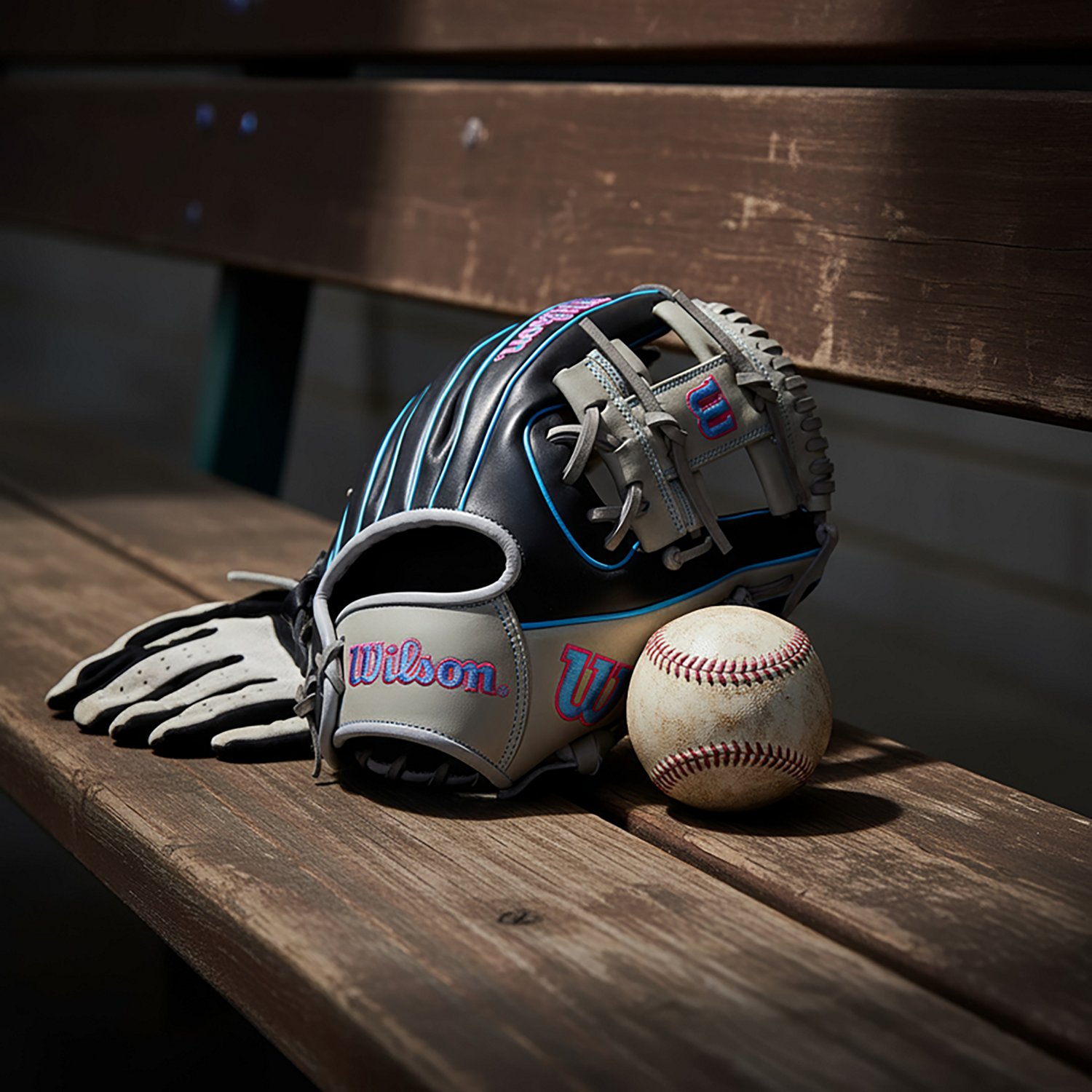 Wilson 11.5 in Youth A1000 DP15 Infield Baseball Glove                                                                           - view number 8