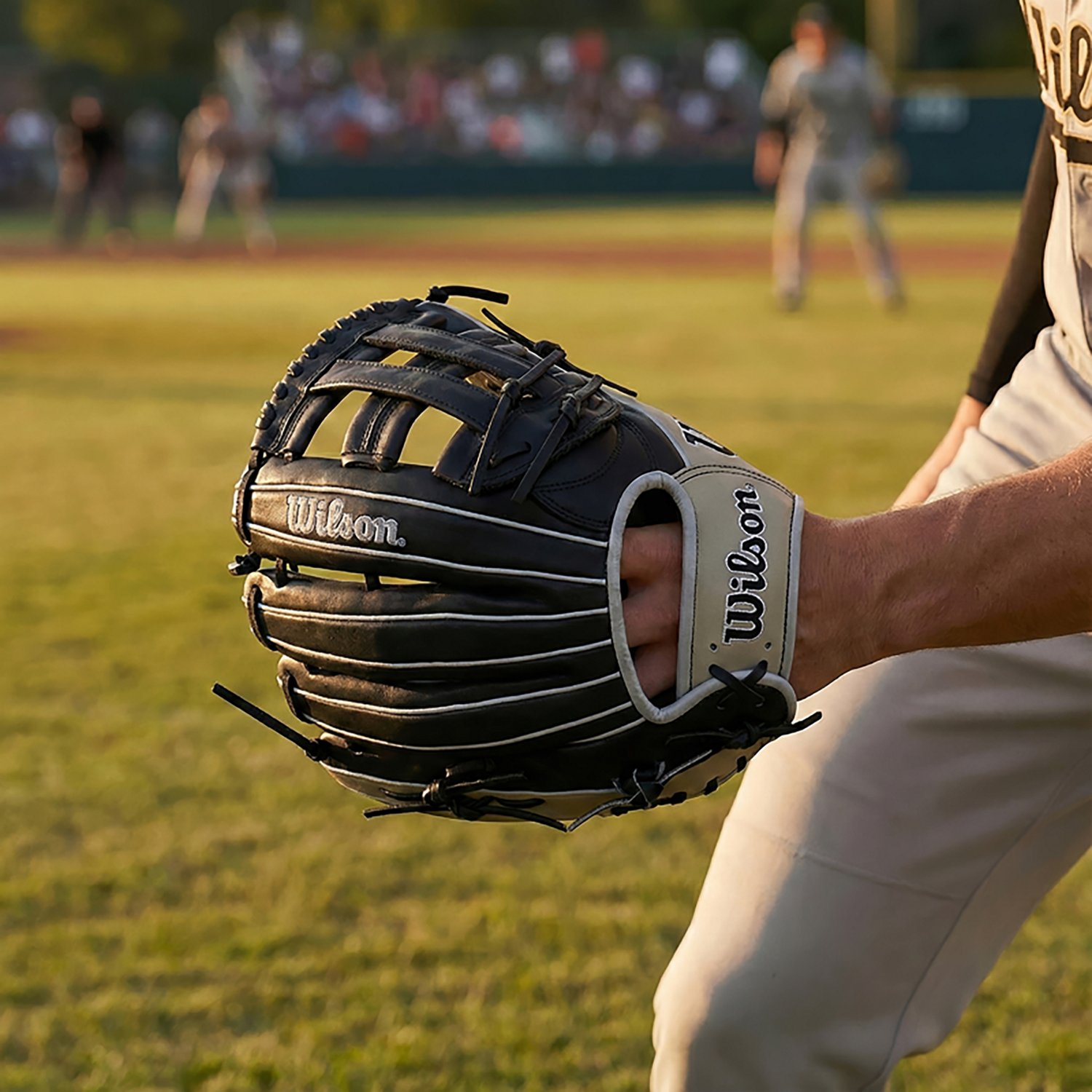 Wilson 12.5 in A1000 1750 Outfield Baseball Glove                                                                                - view number 3