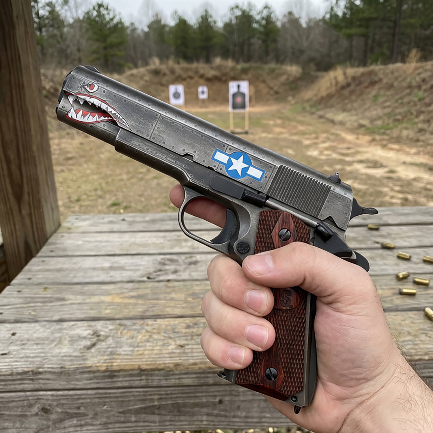 Thompson 1911 Squadron Special Edition WW2 .45 ACP Pistol - view number 4