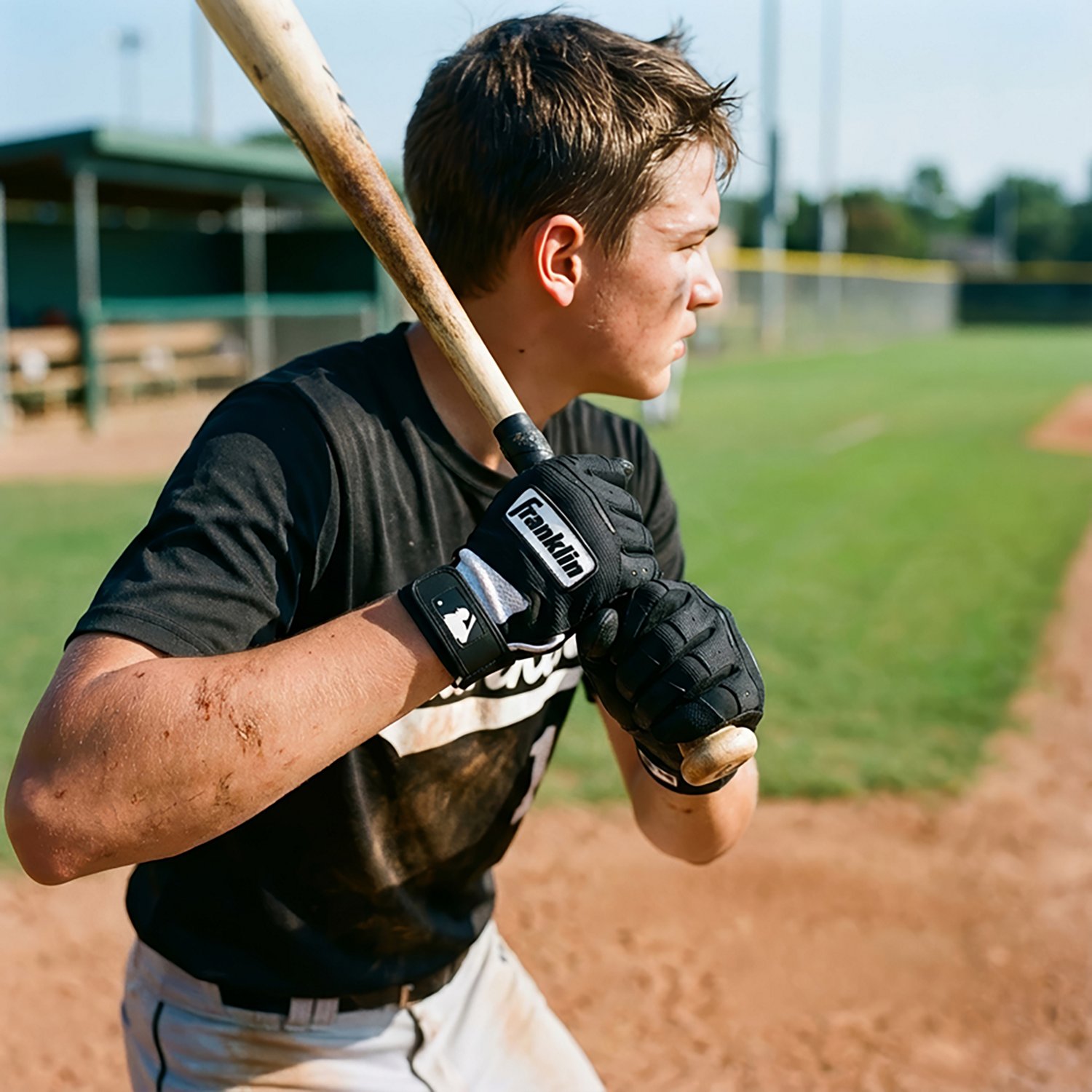 Franklin Boys' MLB Fusion Flex Batting Gloves - view number 2