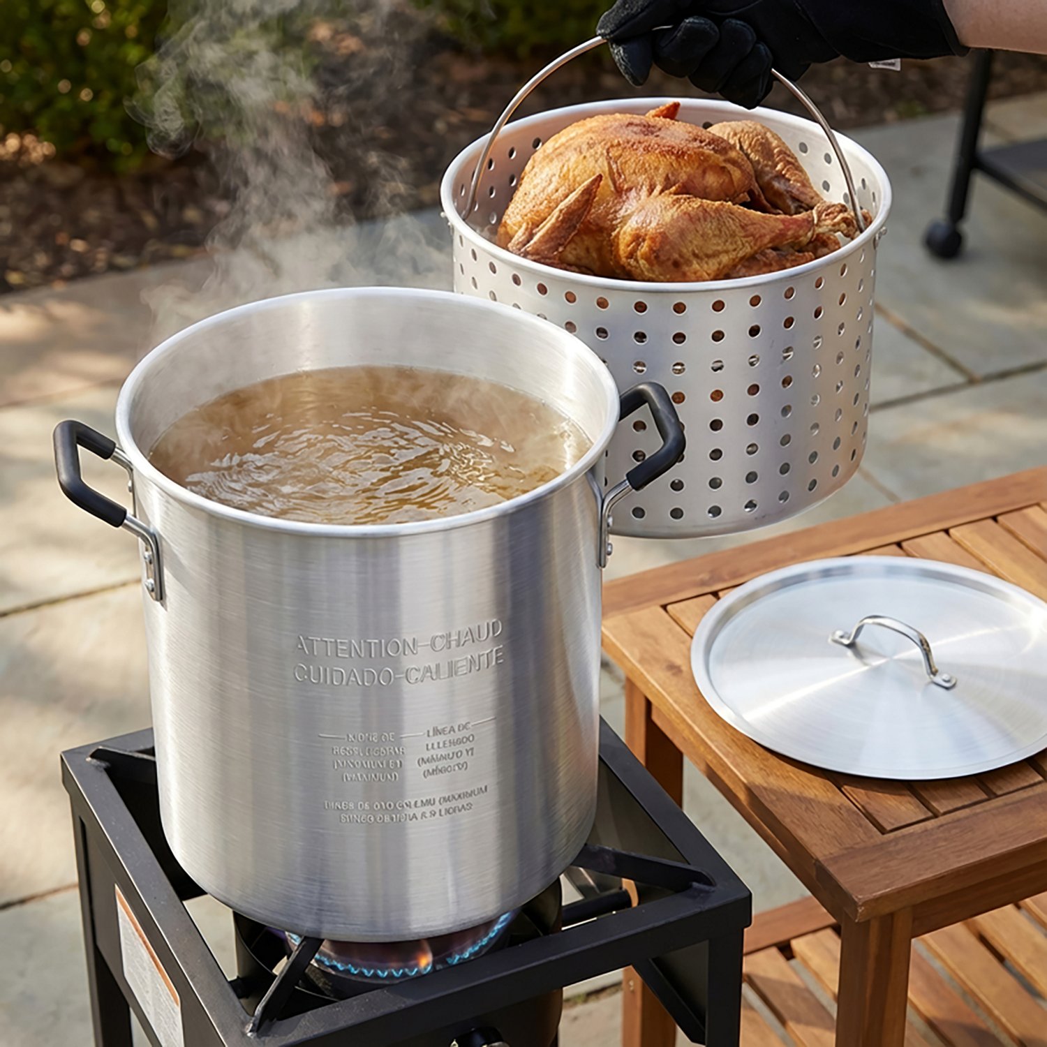 Outdoor Gourmet 30 QT. Aluminum Pot Set - view number 2