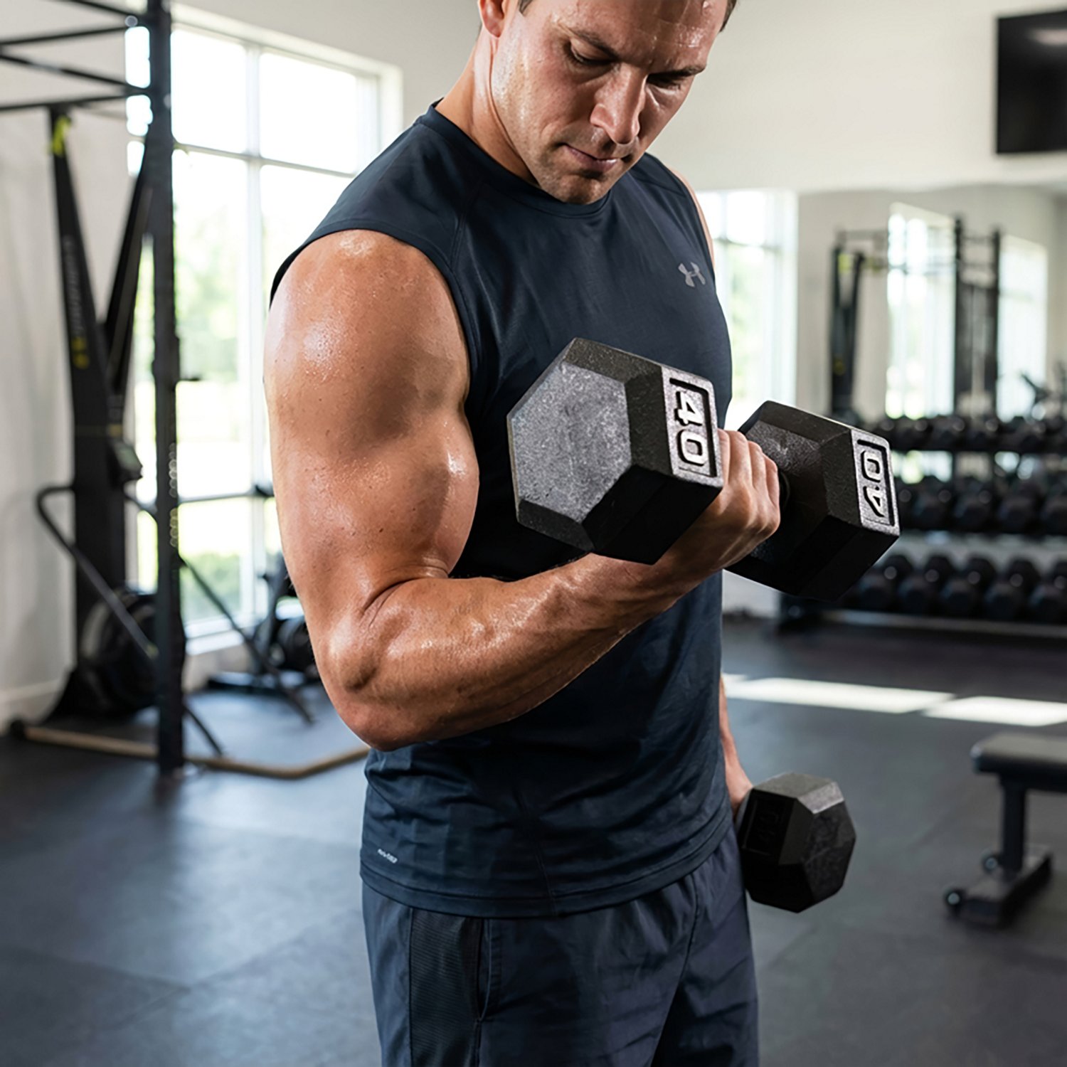 CAP Barbell Cast Iron Hex Dumbbell - Single - view number 8