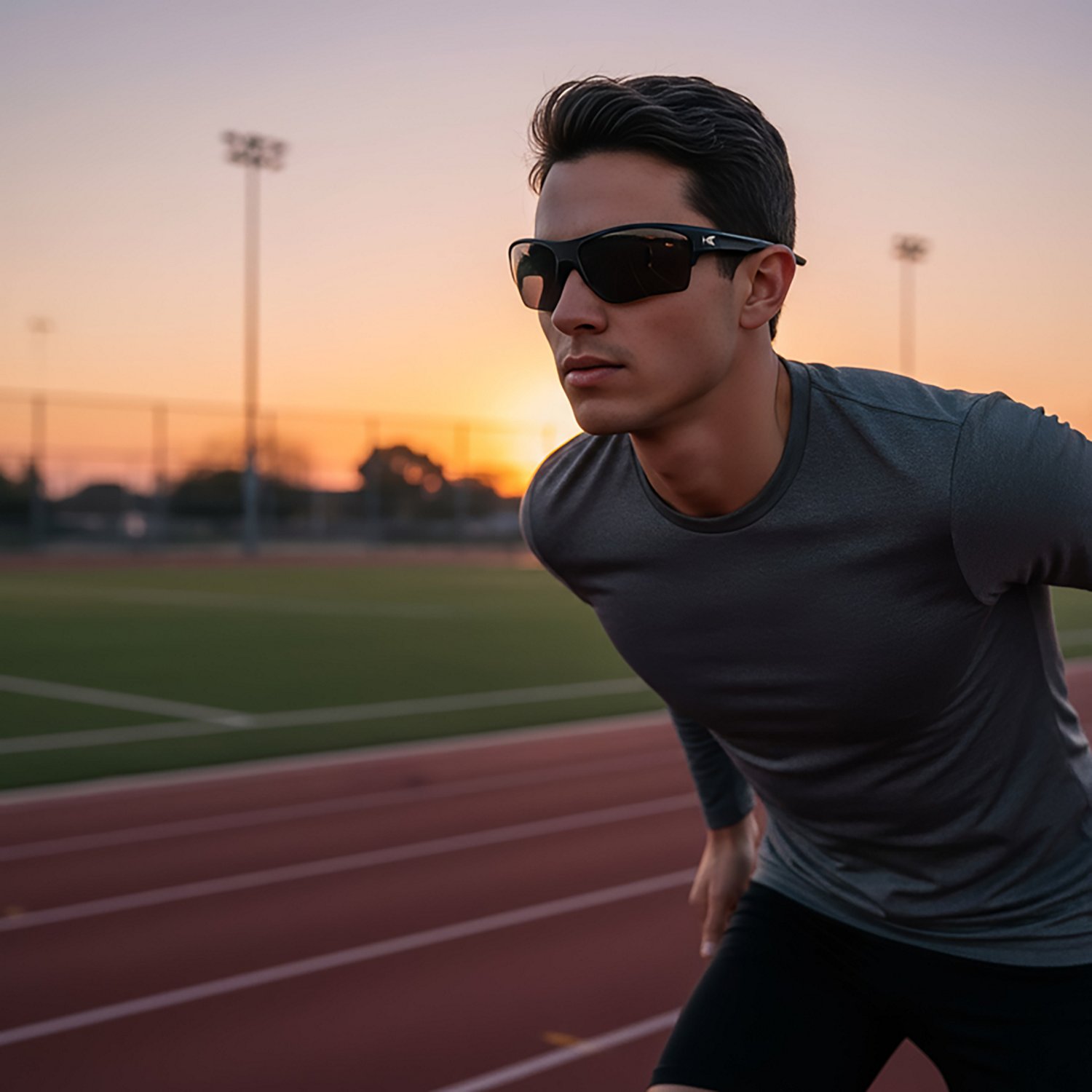 Knockaround Black on Black Flight Paths Sunglasses                                                                               - view number 7