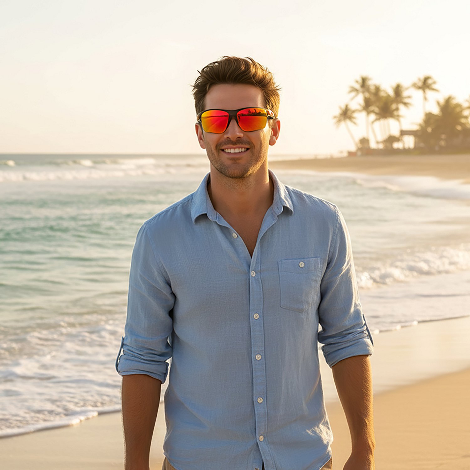 Knockaround Lava Flight Paths Sunglasses - view number 7