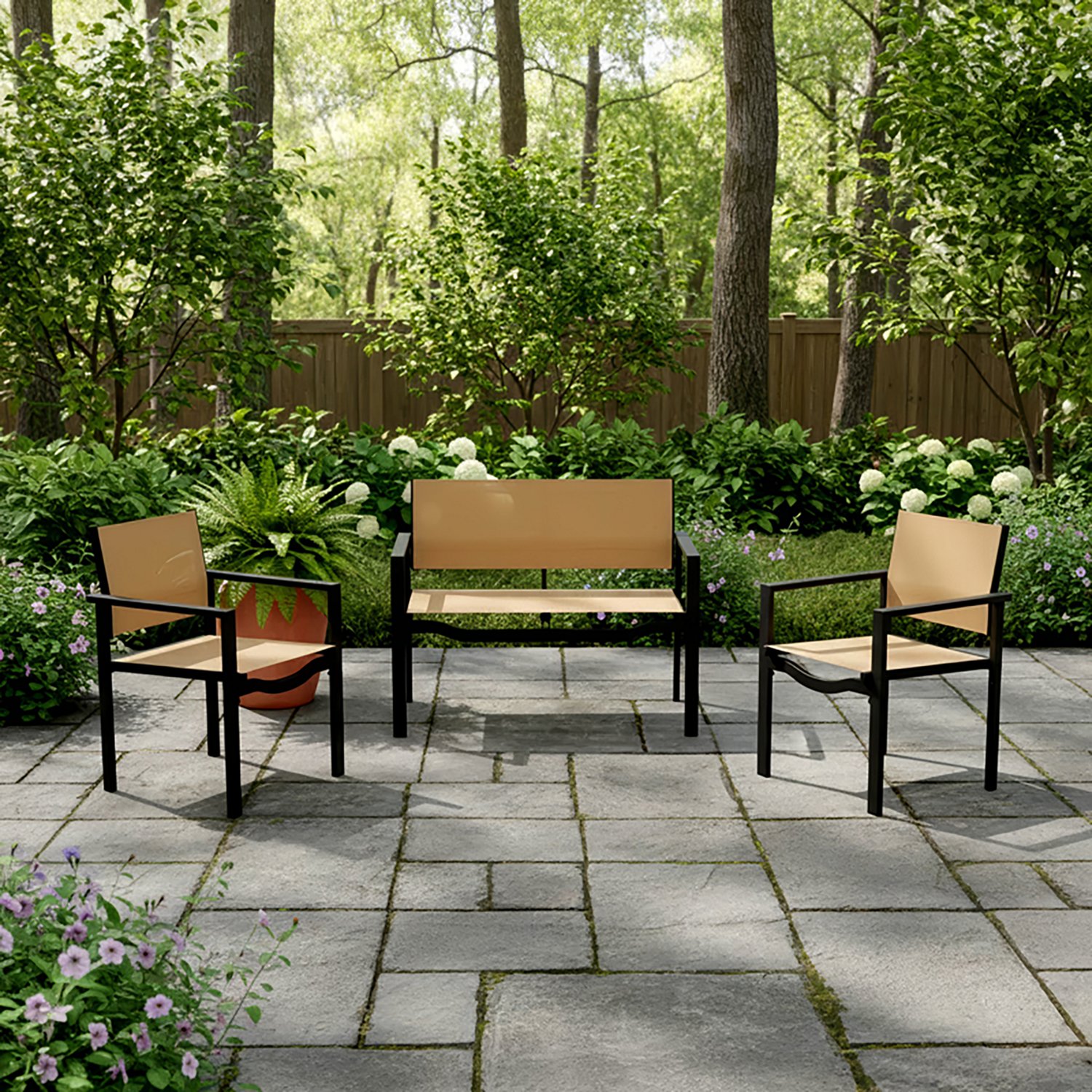 Mosaic Livingston 4-Piece Sling Conversation Set - view number 6