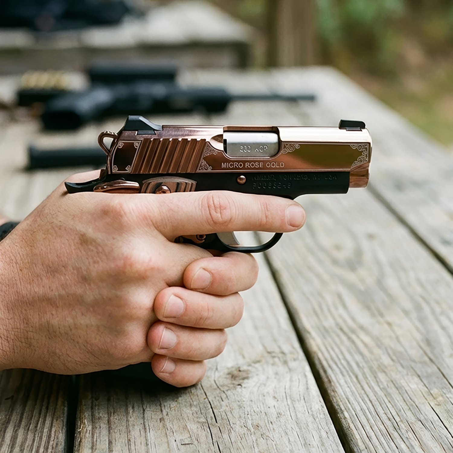 Kimber Micro Rose Gold .380 ACP Handgun                                                                                          - view number 2