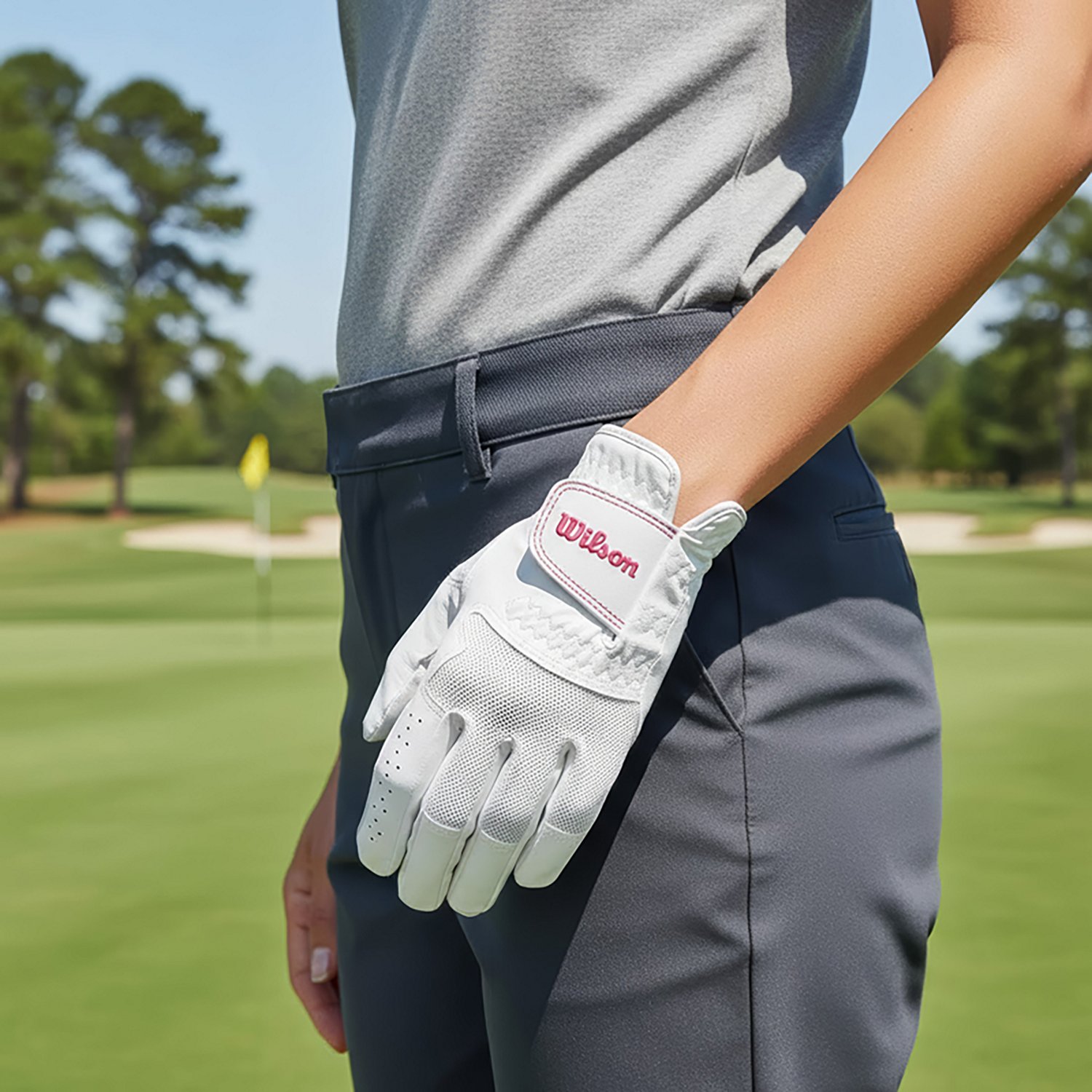 Wilson Women's 2025 Prosoft Left-hand Golf Glove - view number 4