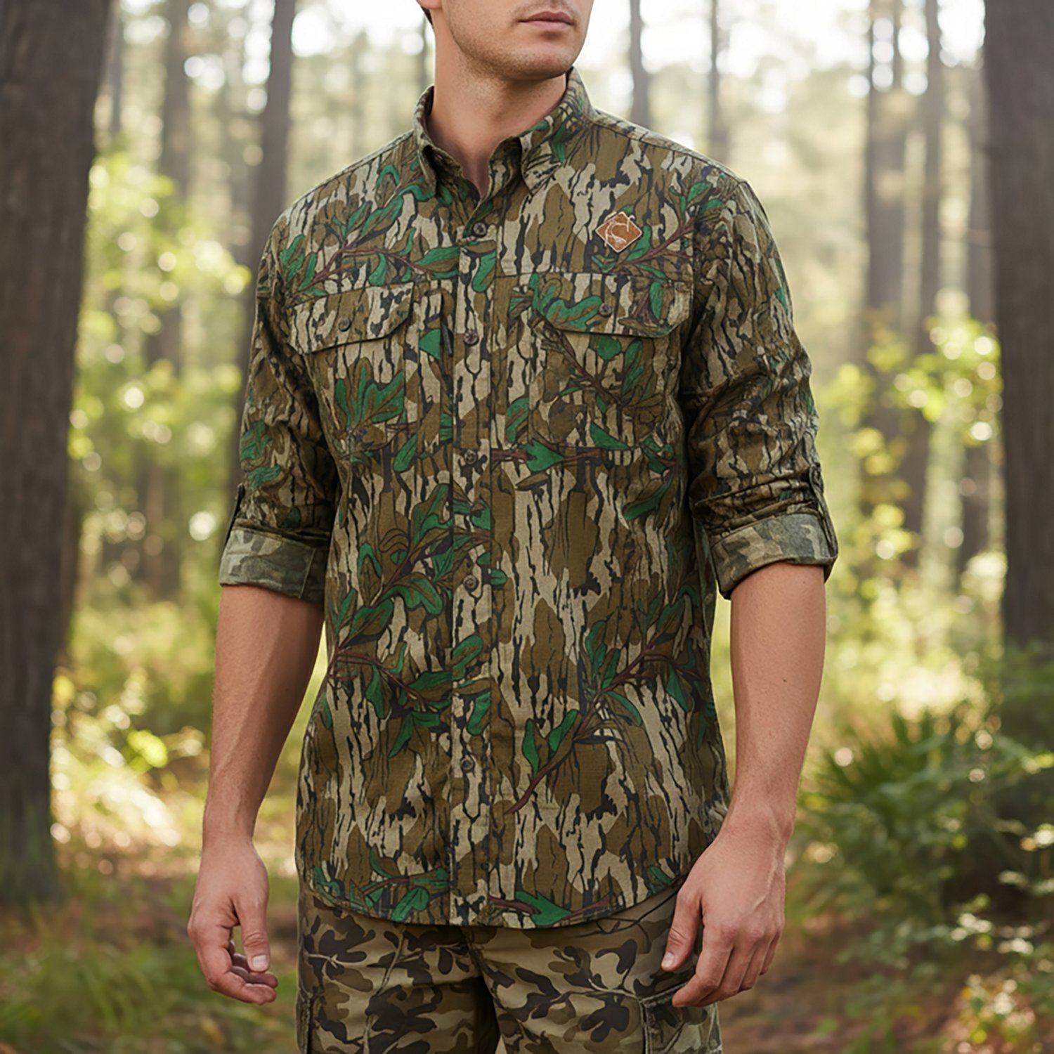 Drake Men's Ol' Tom Wingshooter Trey Long Sleeve Button Down Shirt  - view number 6