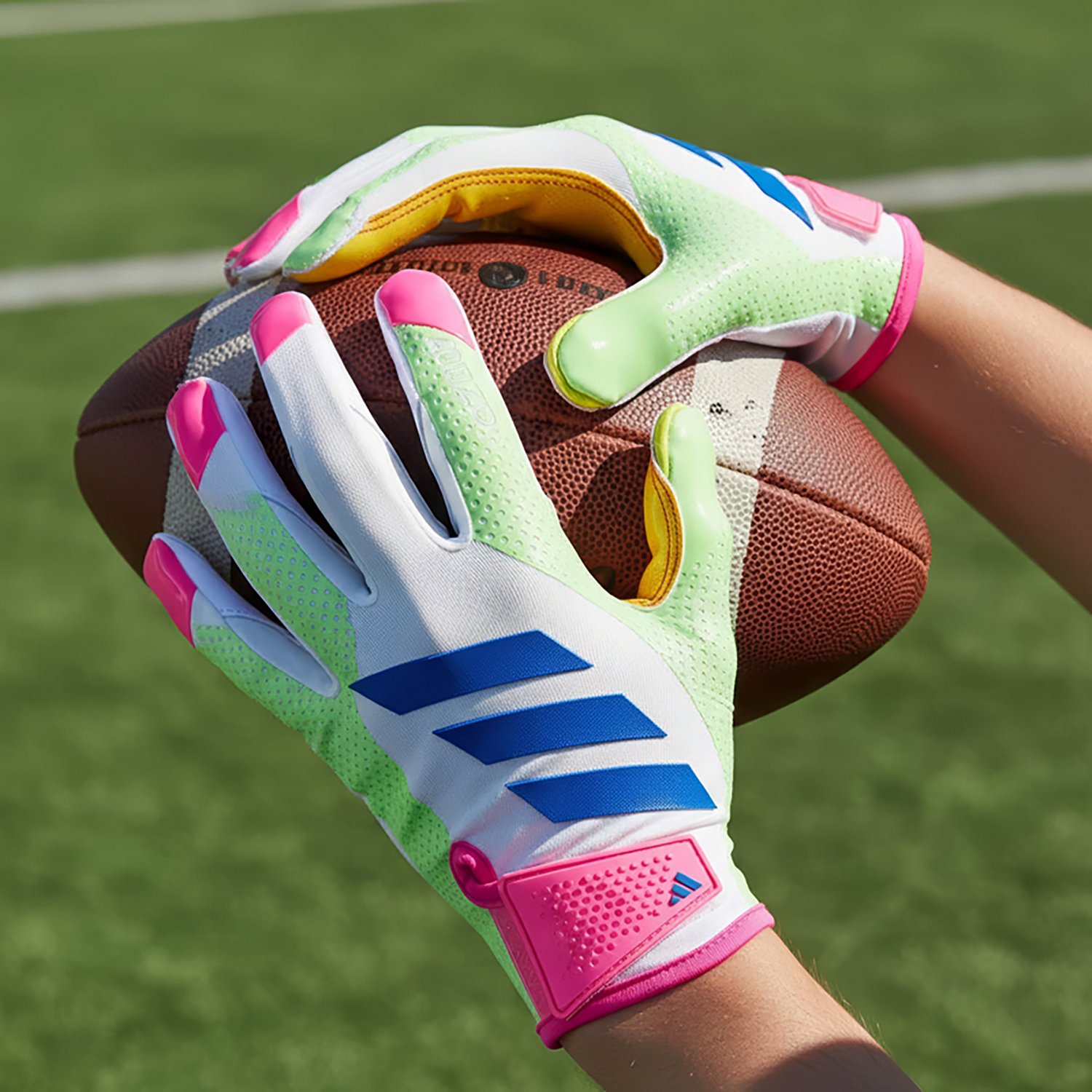 adidas Men's Adizero 15 Electric Receiver Gloves - view number 5