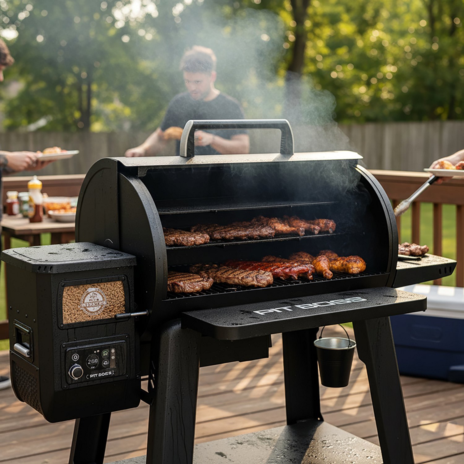 Pit Boss 1600 Competition Series Roll Top Pellet Grill - view number 8