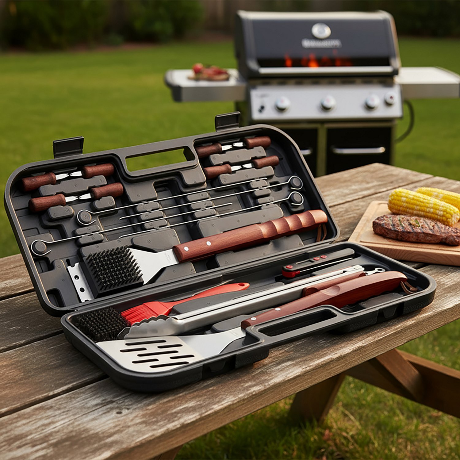 Outdoor Gourmet 19-Piece BBQ Tool Set - view number 4