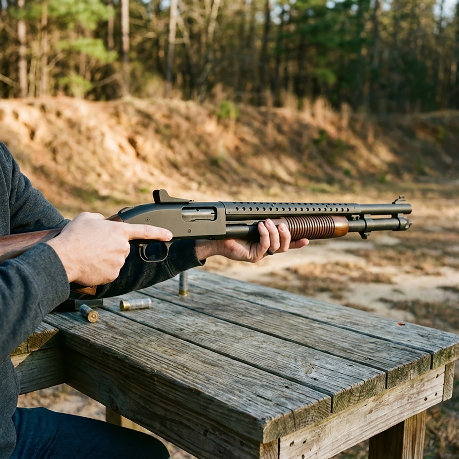 Mossberg 590A1 Retrograde 12 Gauge Pump-Action Shotgun - view number 2