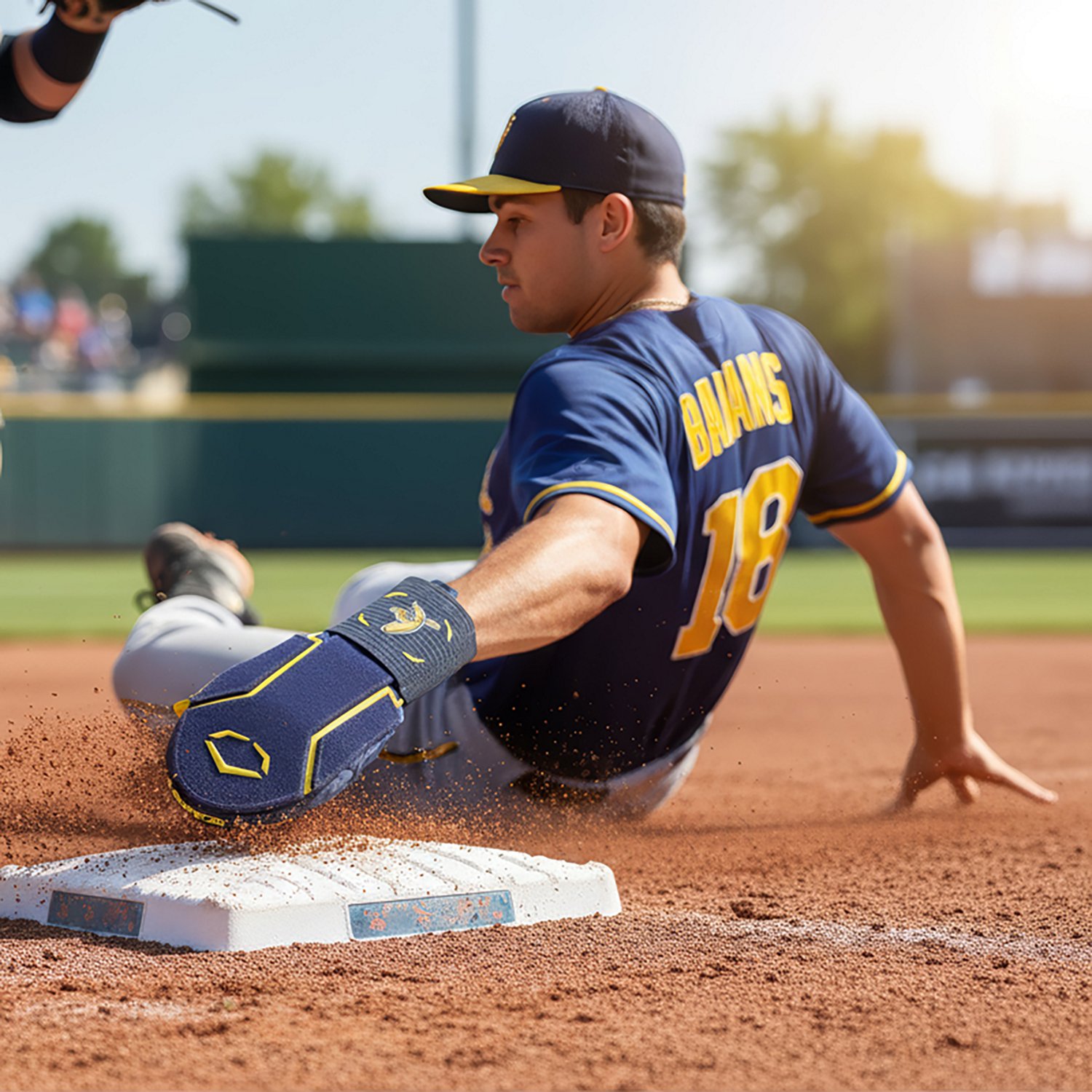 EvoShield Adult X-SRZ Savannah Bananas Sliding Mitt                                                                              - view number 7