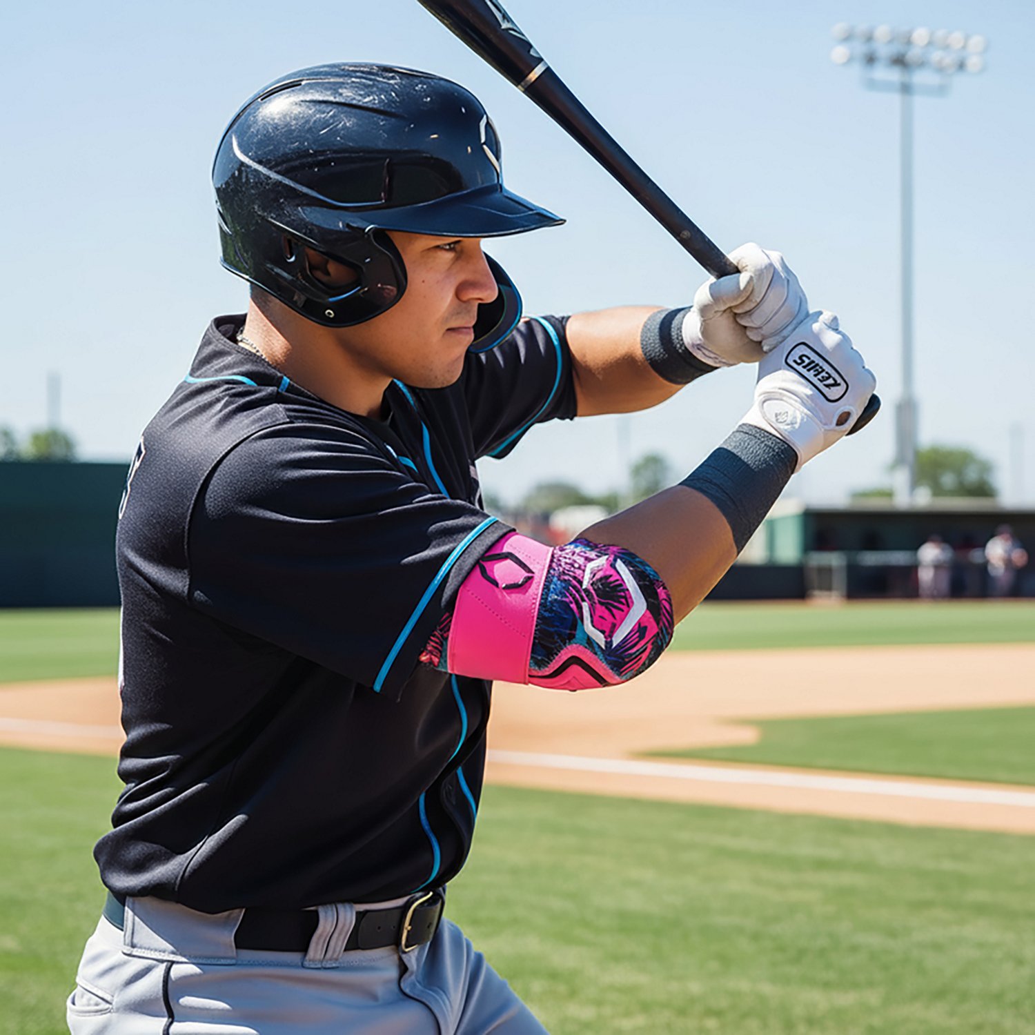 EvoShield Adult X-SRZ Miami Vice Elbow Guard                                                                                     - view number 6