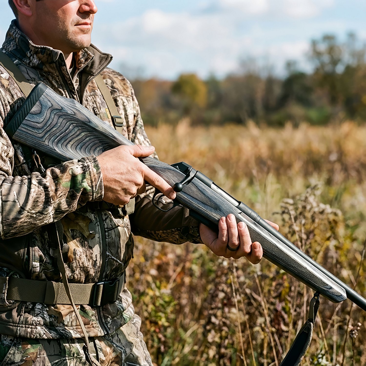 Winchester Thumbhole Varmint SR 6.8 Western Bolt Action Rifle - view number 2