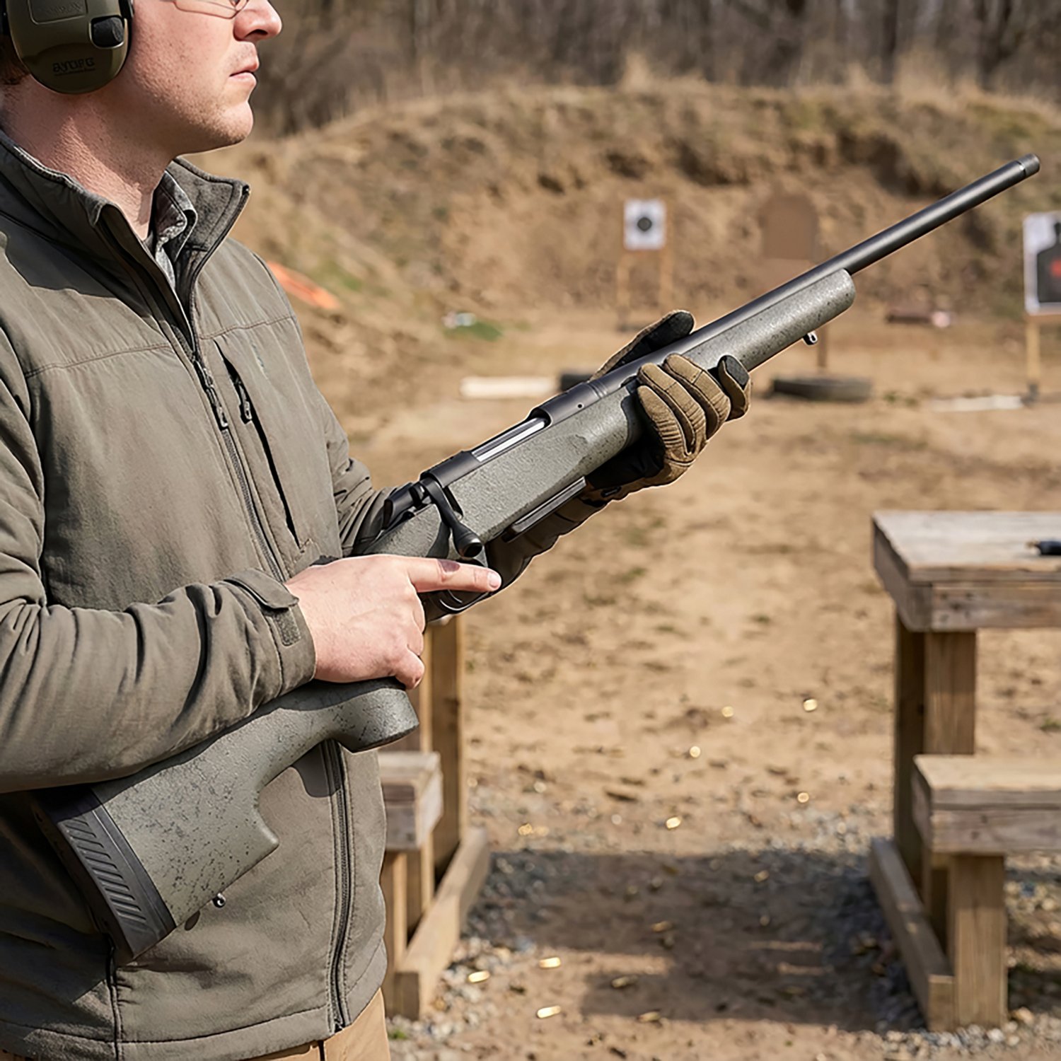 Winchester XPR Renegade Long Range SR 6.5 Creedmoor Bolt Action Rifle - view number 3