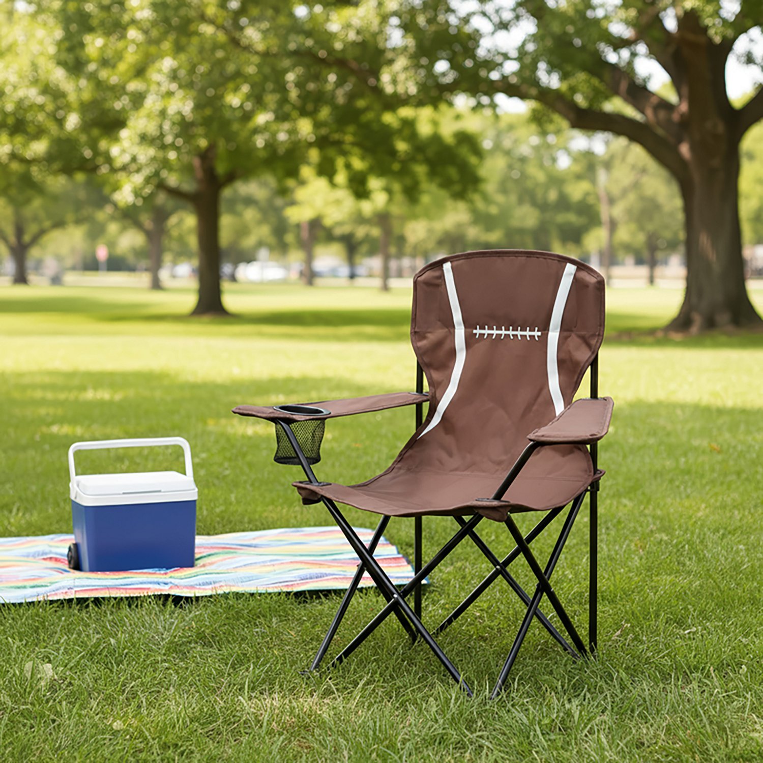 Academy Sports + Outdoors Kids' Football Folding Chair - view number 4