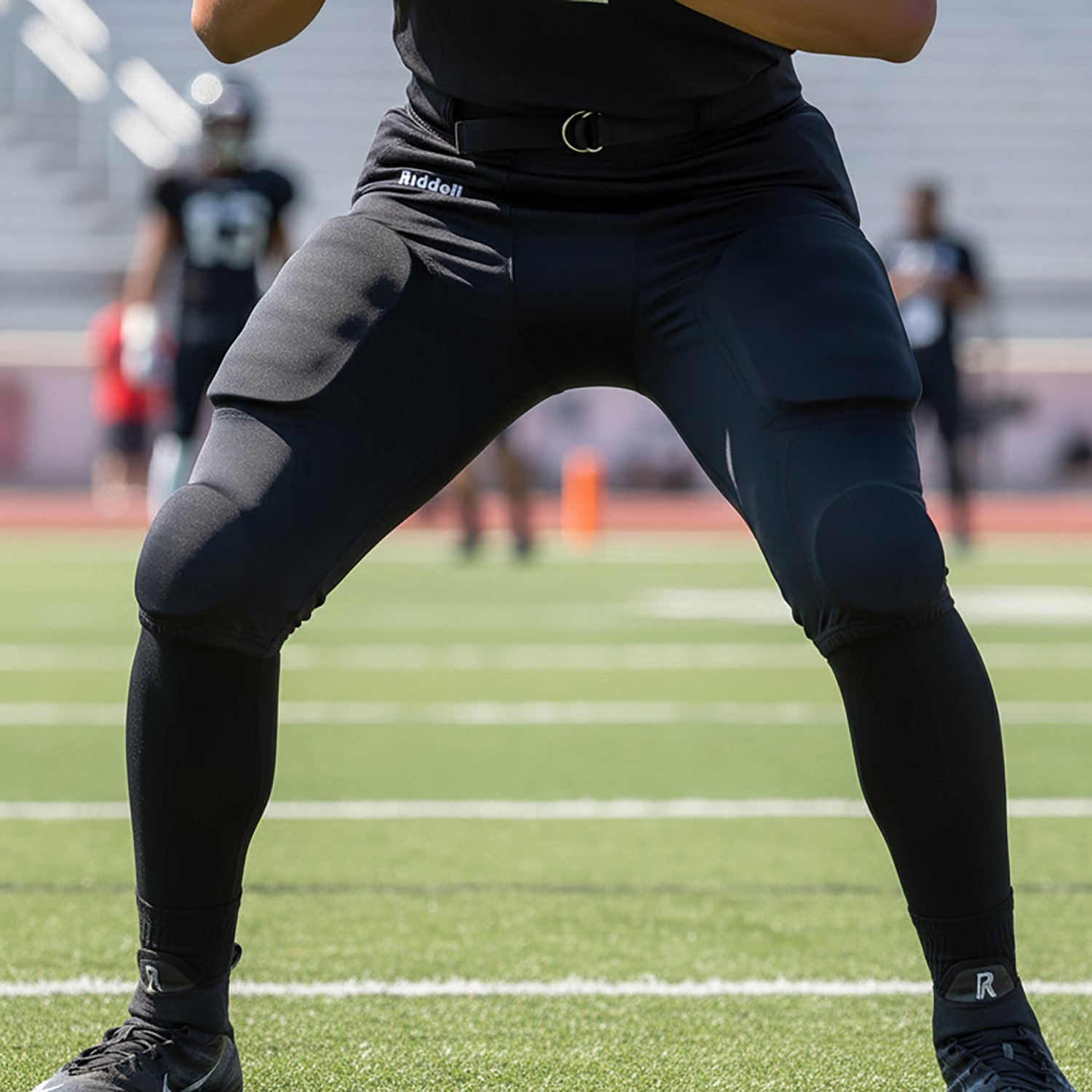 Riddell Adults' 7-Piece Integrated Football Pants - view number 3