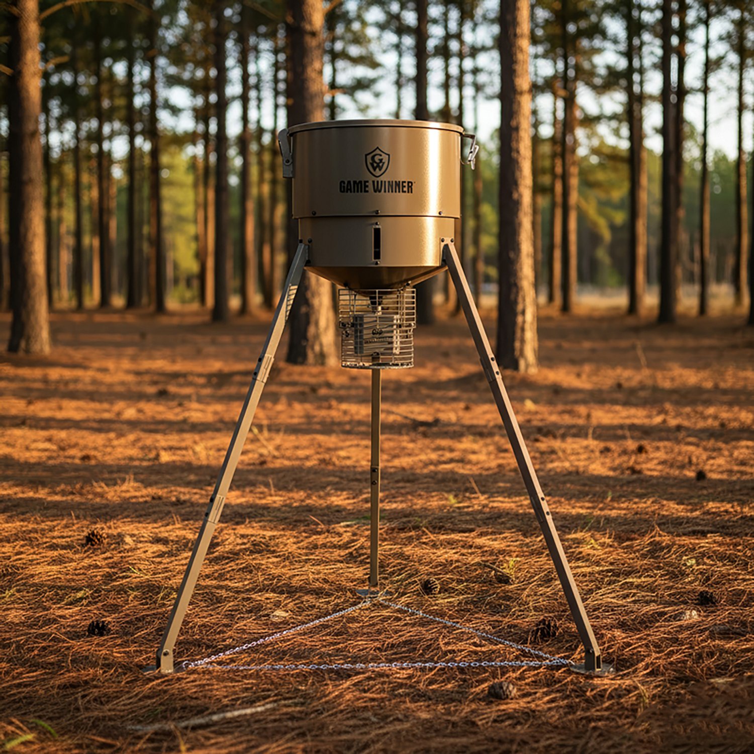 Game Winner 300 lb Silo Feeder