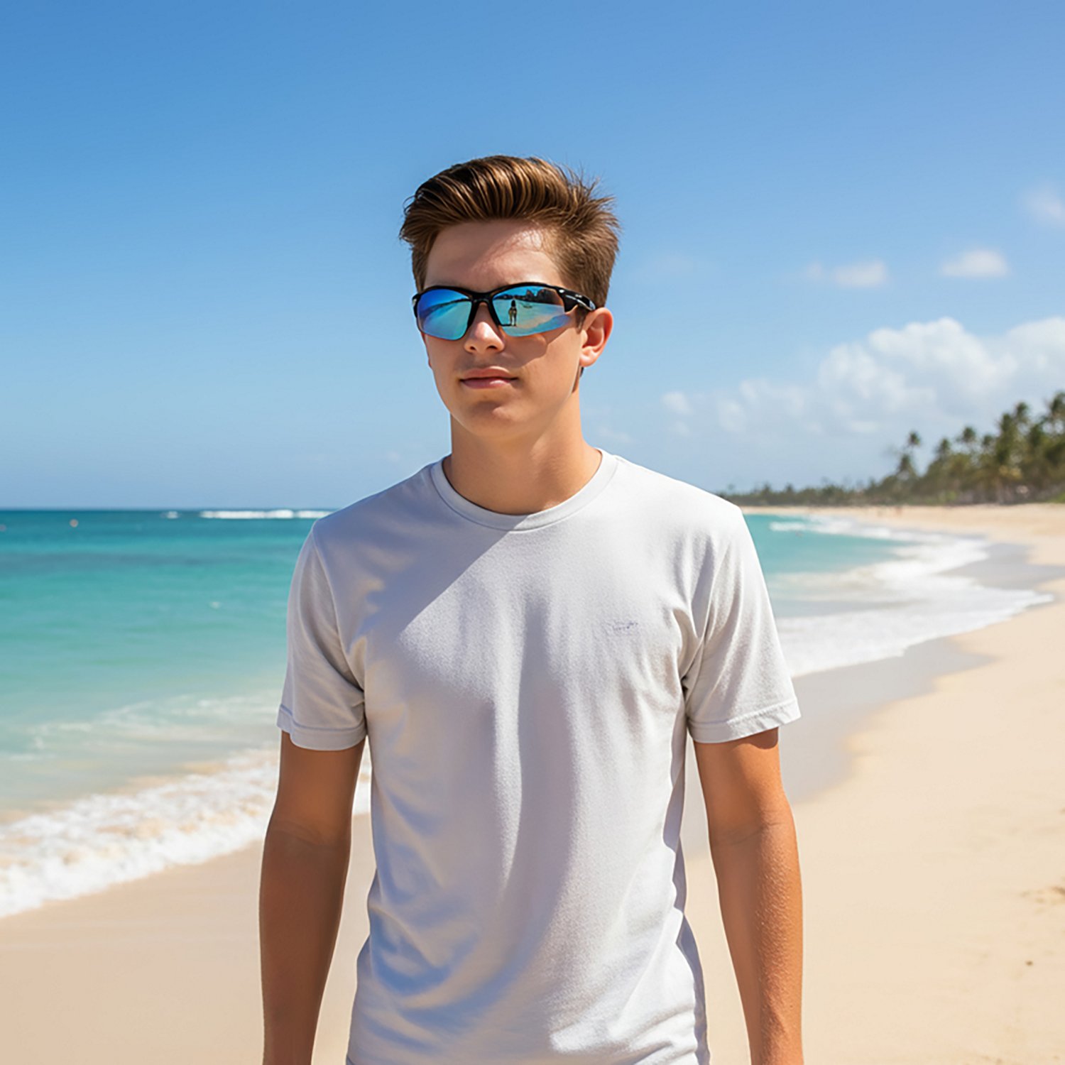 Hang Ten Boys' Sport Blade Sunglasses - view number 5