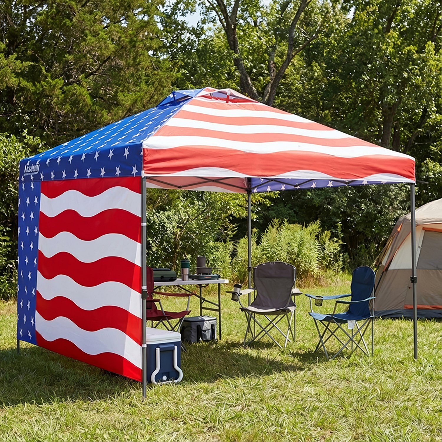 Academy Sports + Outdoors USA 10 x 10 ft Straight Canopy Sidewall - view number 2