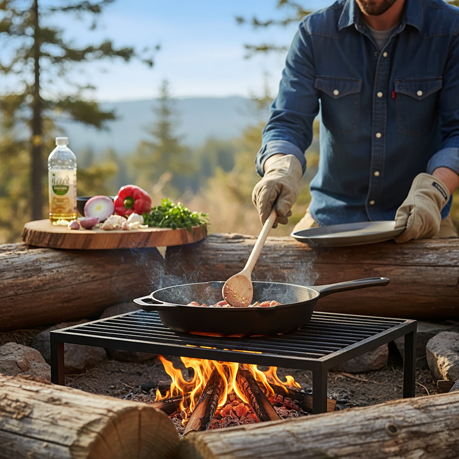 Outdoor Gourmet 12 in Polished Cast Iron Skillet  - view number 3