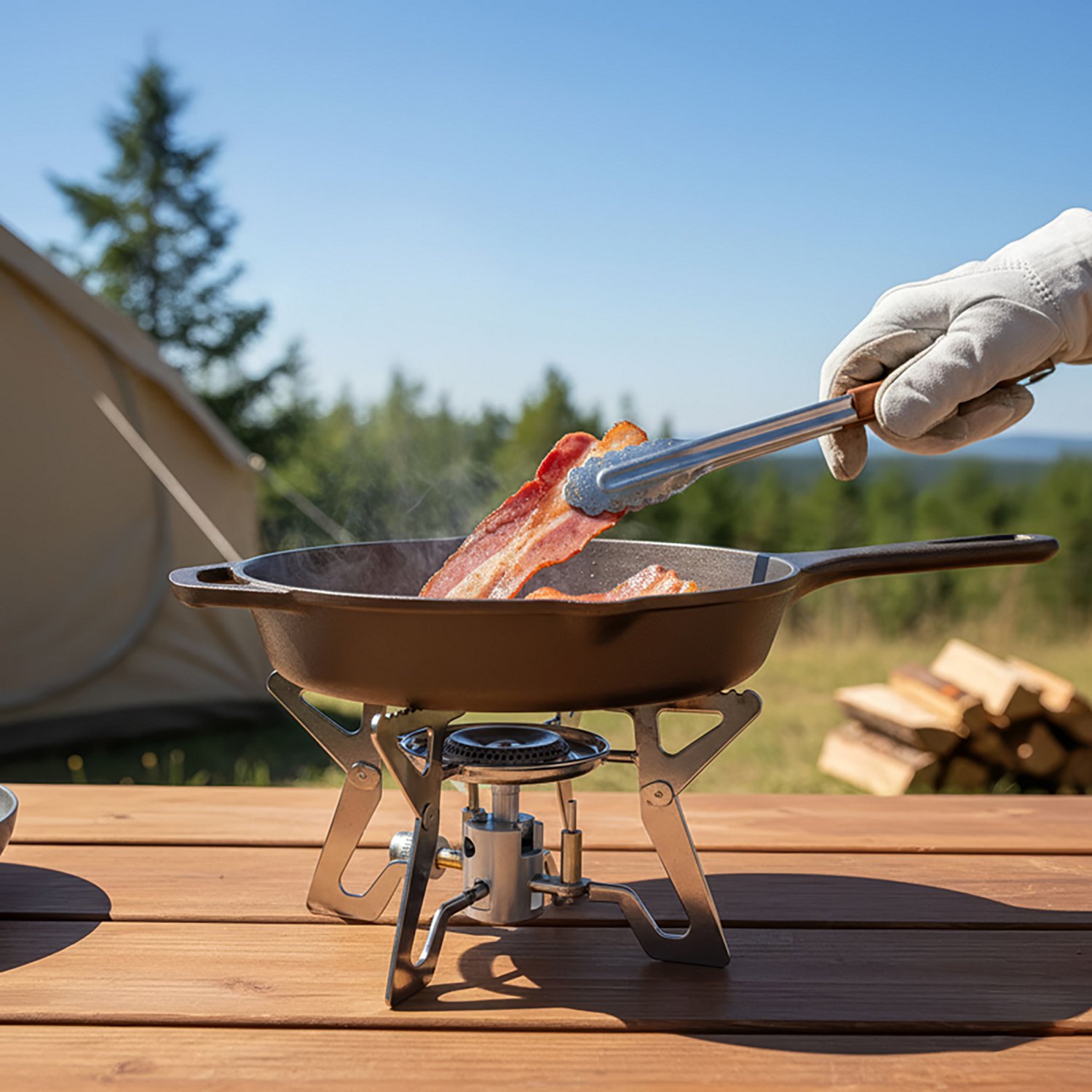 Outdoor Gourmet 8 in Polished Cast Iron Skillet - view number 2