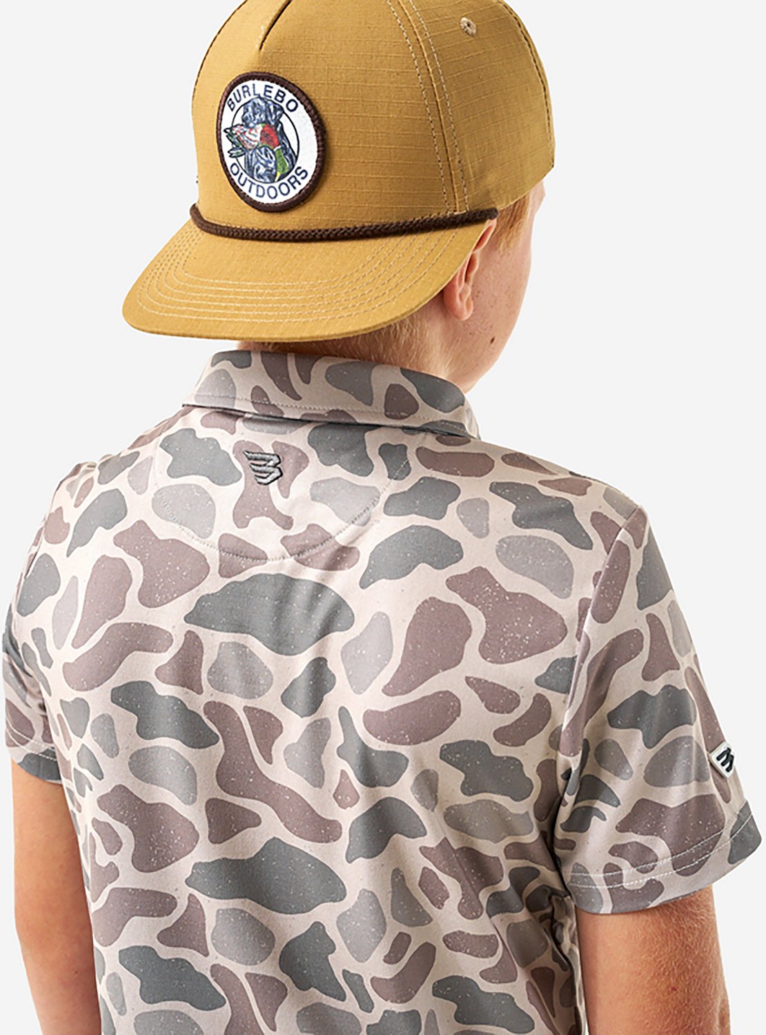 BURLEBO Toddler Boys' Performance Polo