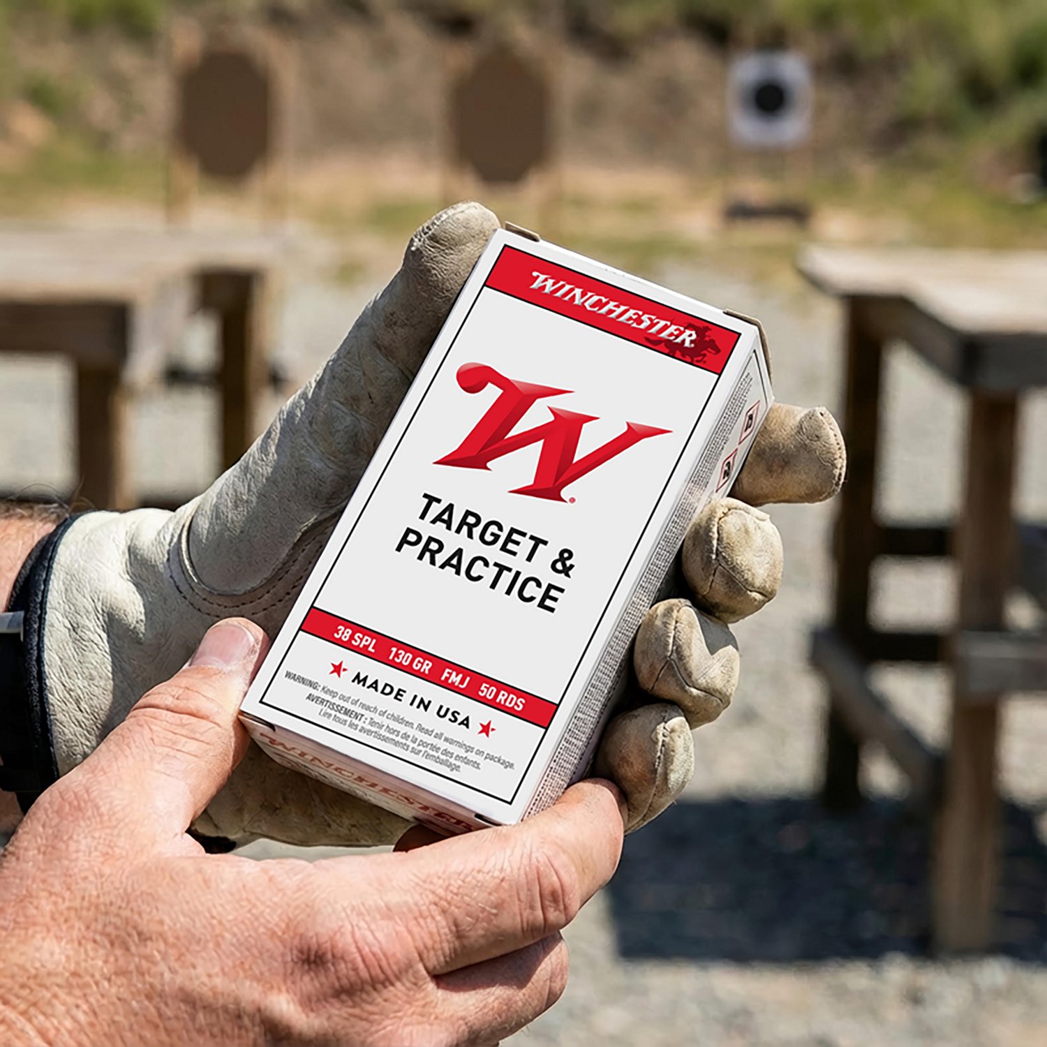 Winchester USA Full Metal Jacket .38 Special 130-Grain Handgun Ammunition - 50 Rounds - view number 4