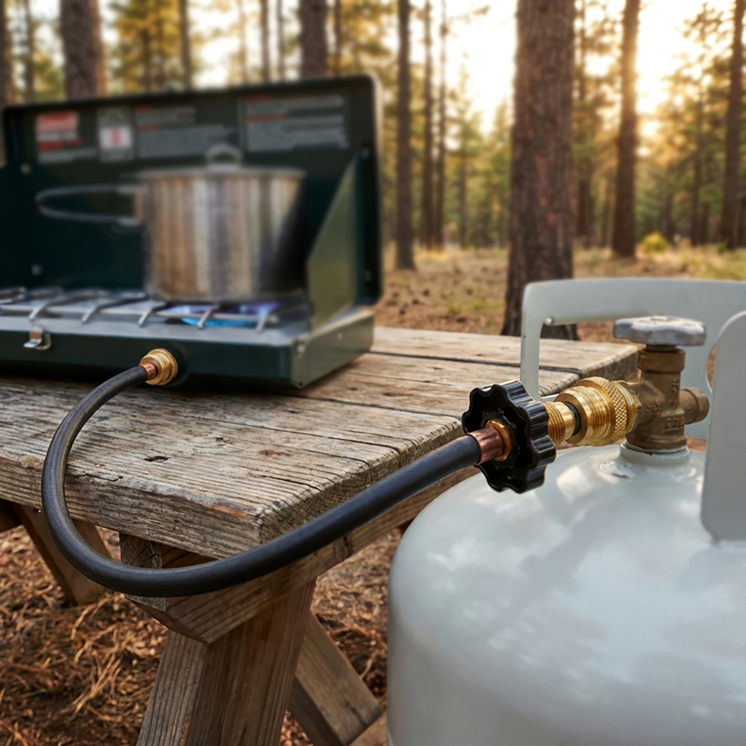 Coleman® 5' High-Pressure Propane Hose and Adapter - view number 2