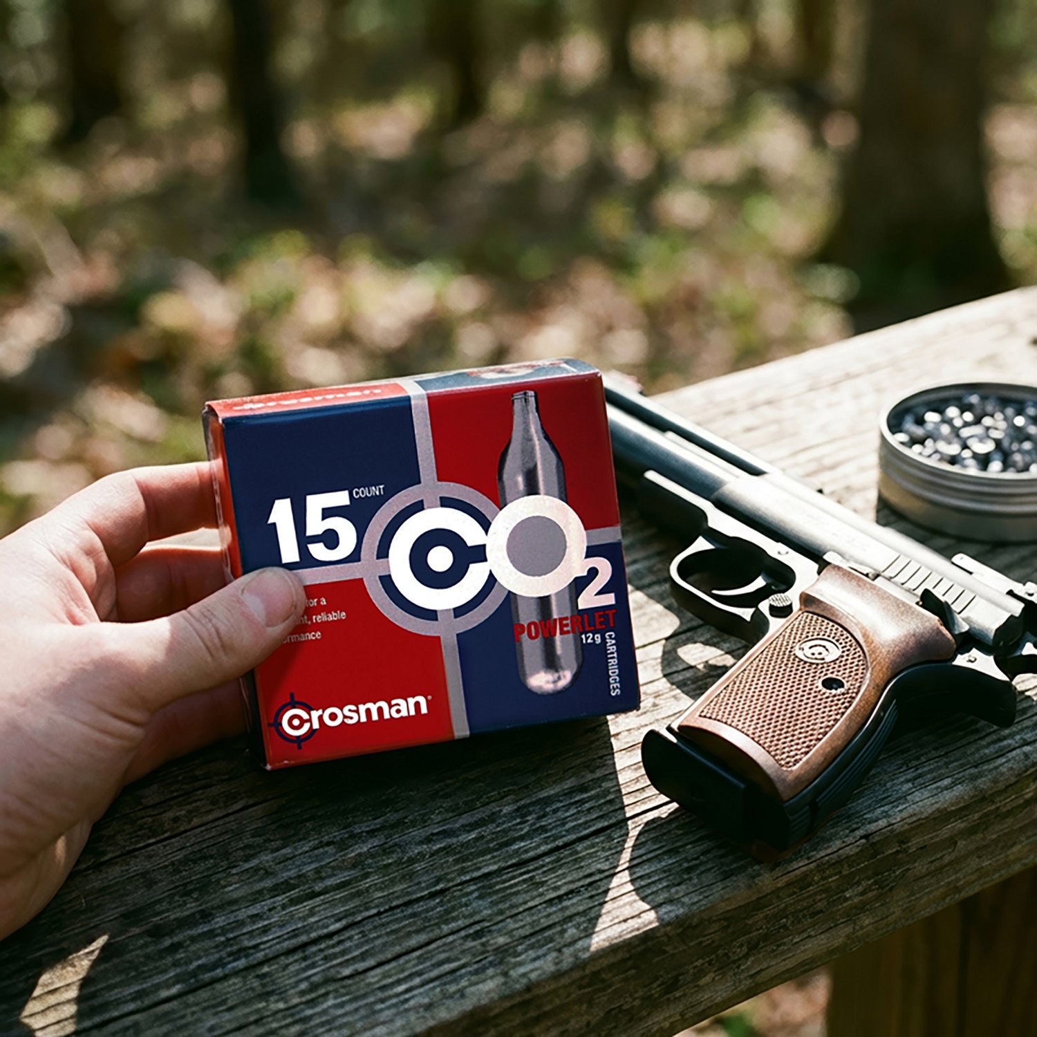 Crosman Copperhead Powerlet 12-Gram CO2 Cartridges 15-Pack - view number 2