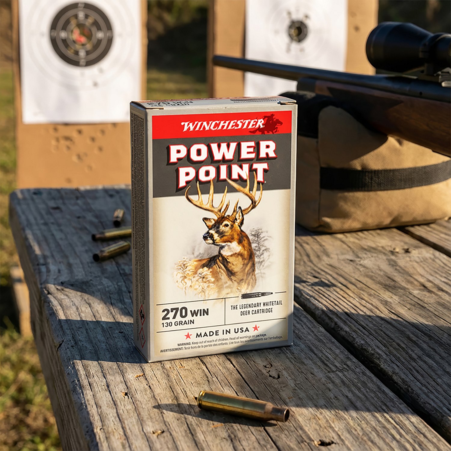 Winchester Super-X Power-Point .270 Winchester 130-Grain Rifle Ammunition - 20 Rounds - view number 2