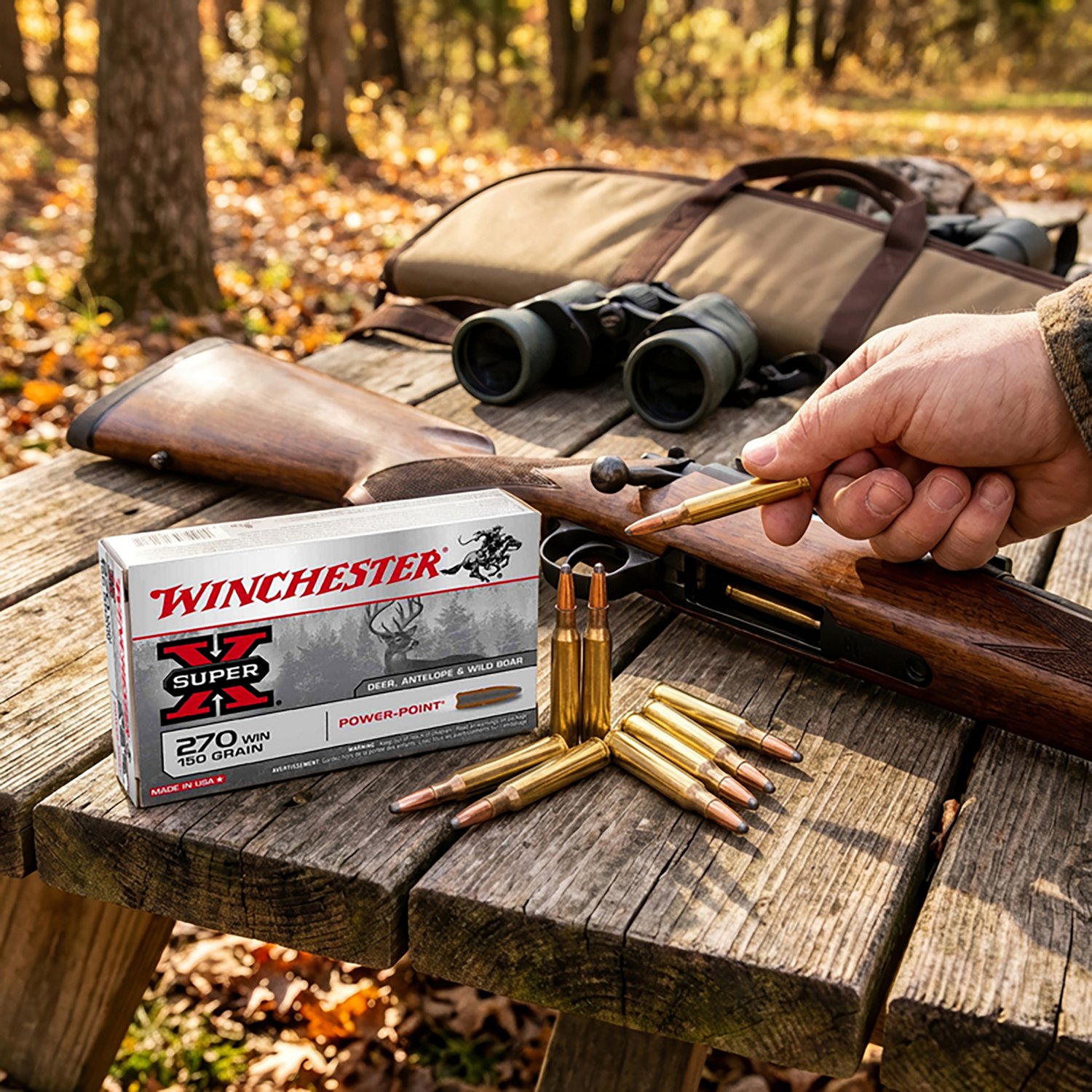 Winchester Super-X Power-Point .270 Winchester 150-Grain Rifle Ammunition - 20 Rounds - view number 3