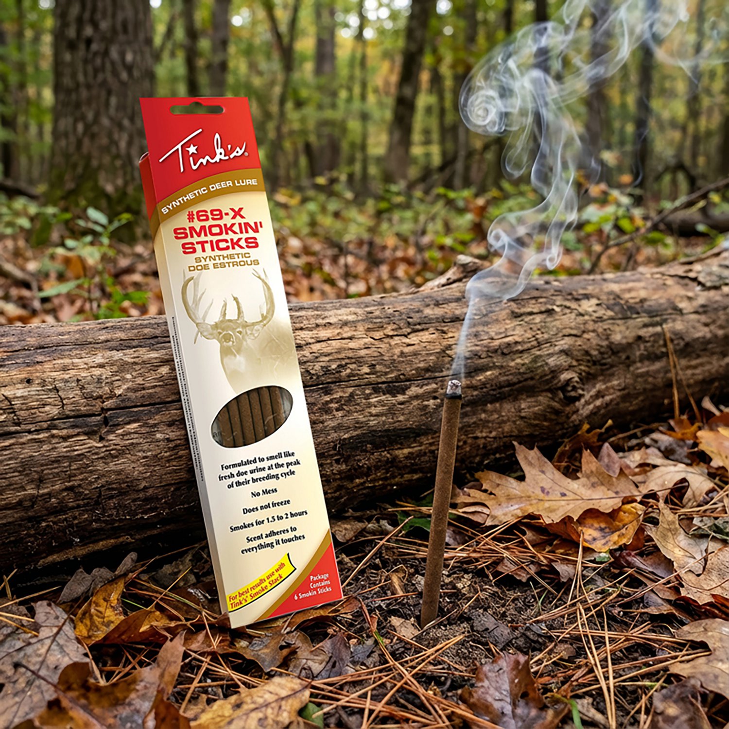 Tink's Deer Lure Rut Smokin' Sticks 6-Pack - view number 2