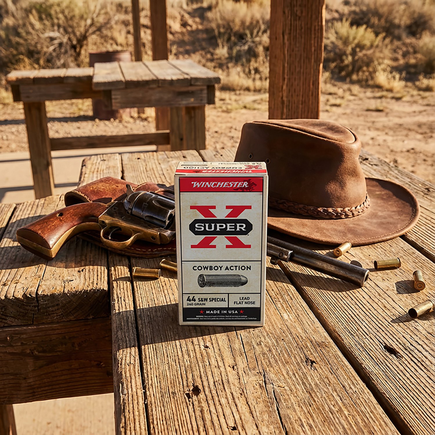 Winchester Cowboy Loads Lead .45 Colt 250-Grain Full Metal Jacket Handgun Ammunition - 50 Rounds - view number 4
