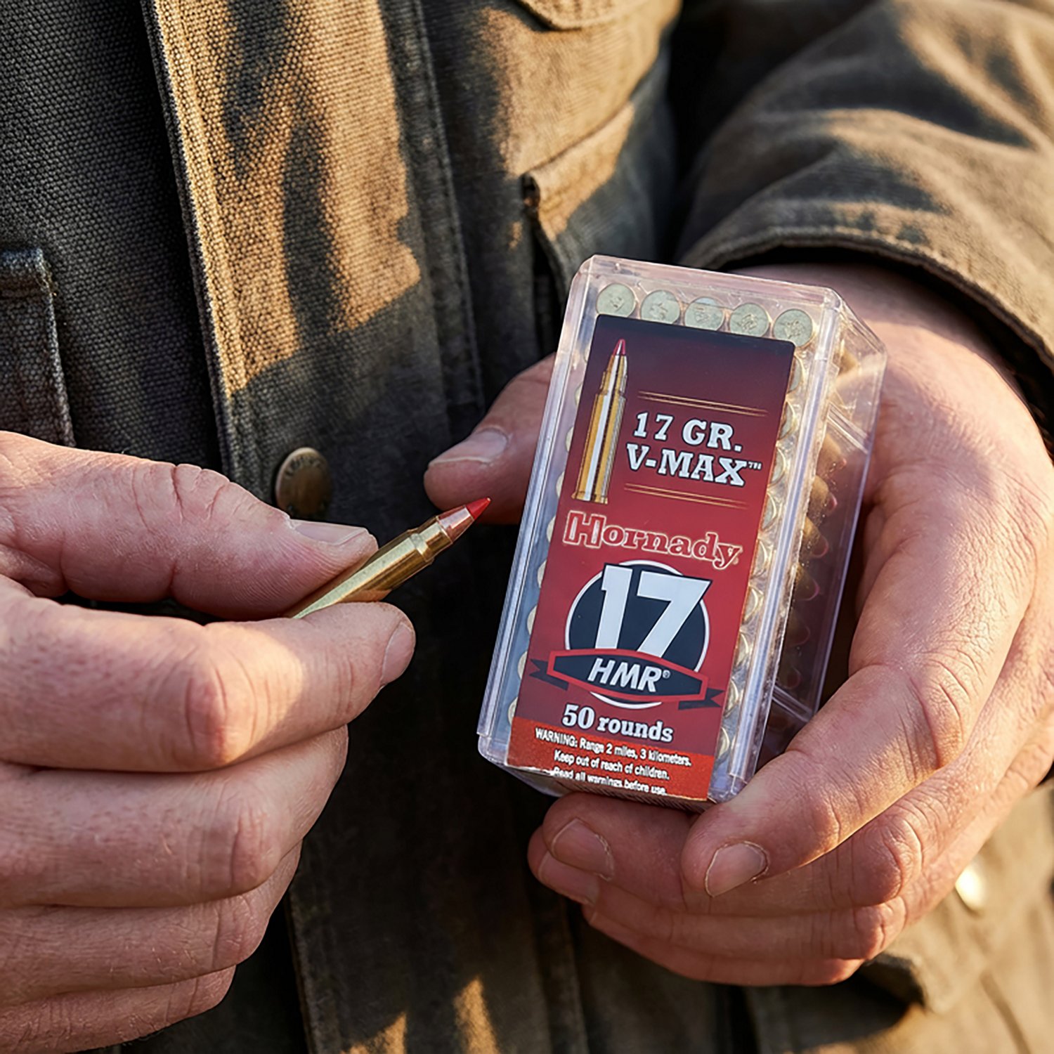 Hornady V-MAX .17 HMR 17-Grain Rimfire Ammunition - 50 Rounds                                                                    - view number 2