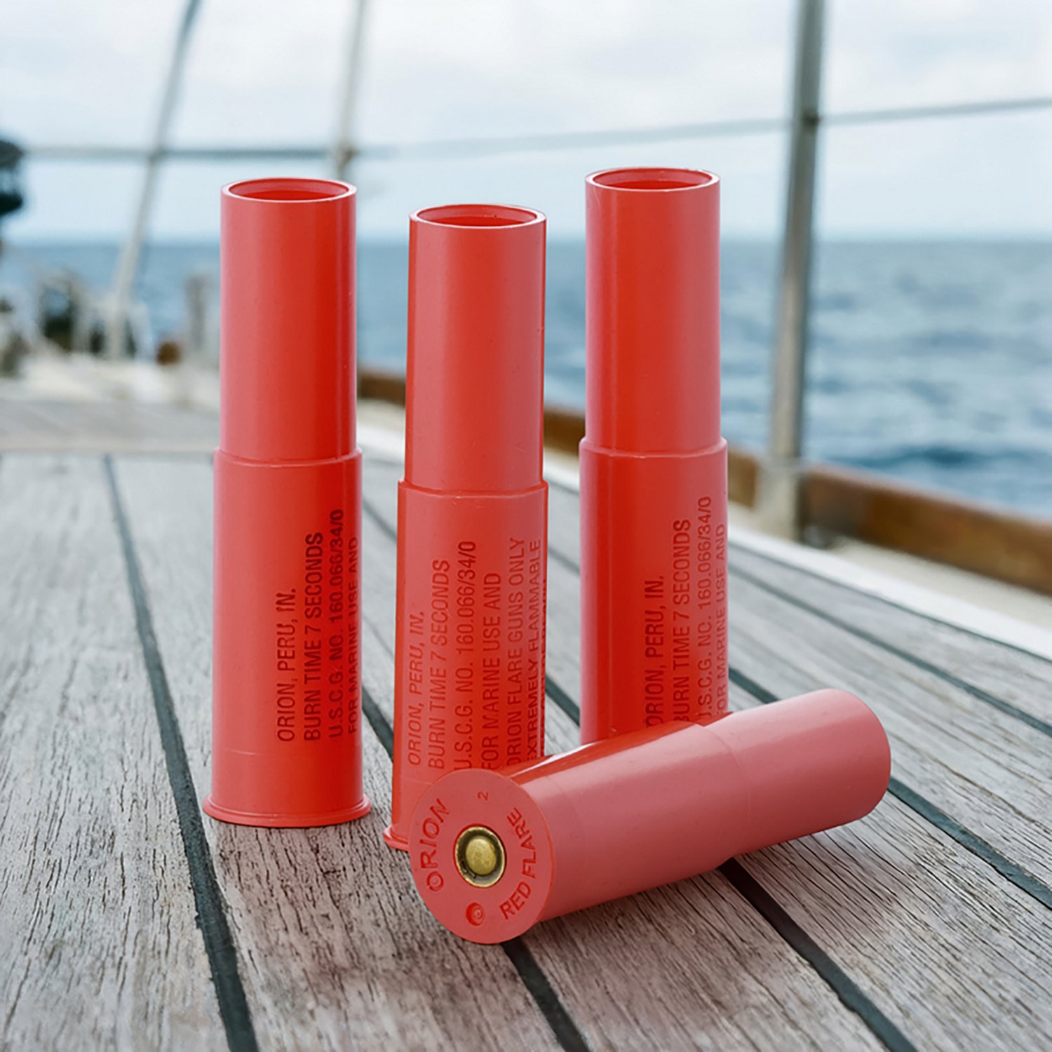 Orion 12 Gauge High-Performance Red Aerial Signal Flares 4-Pack                                                                  - view number 2