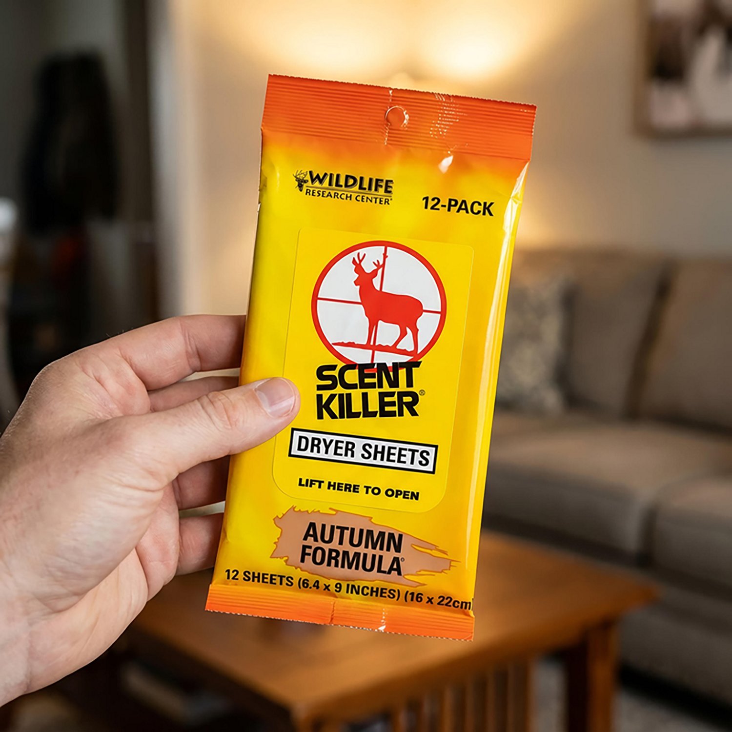 Wildlife Research Center® Scent Killer® Autumn Formula® Dryer Sheets 12-Pack - view number 2