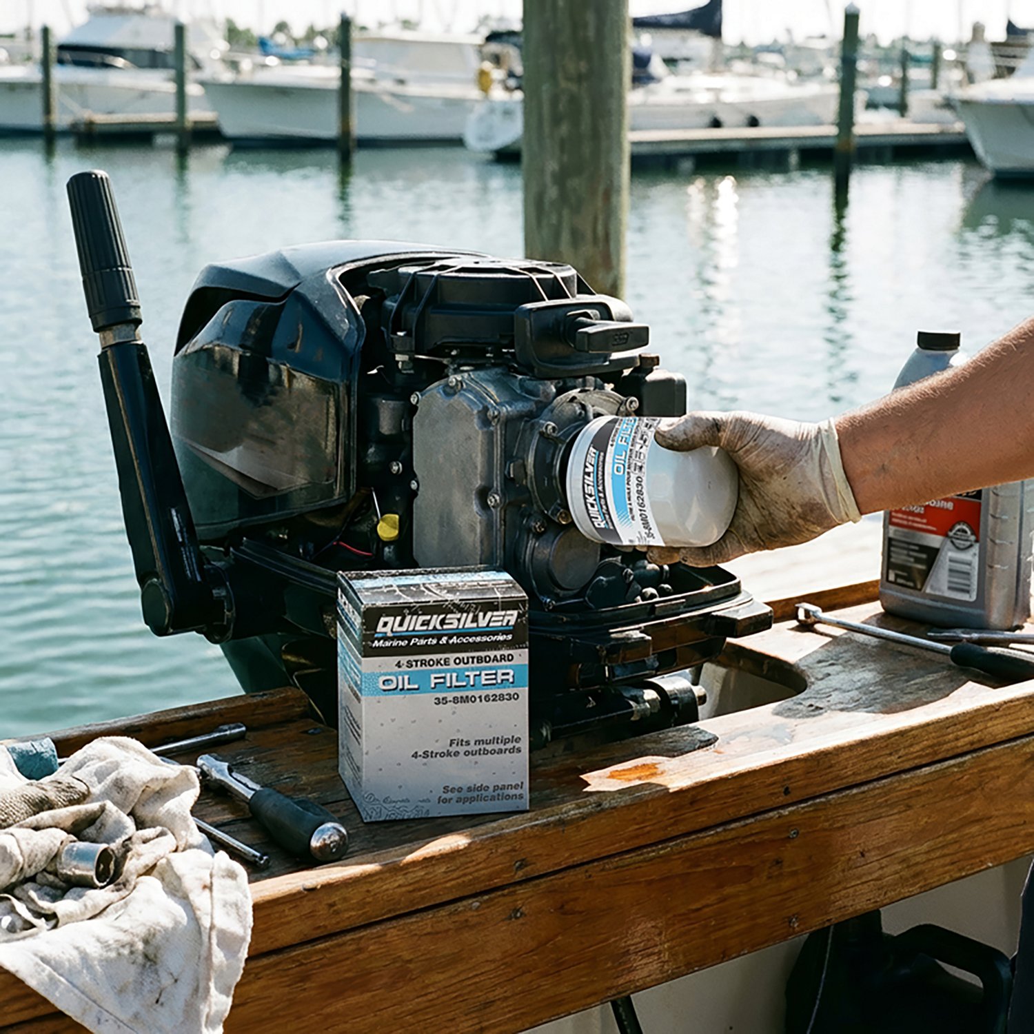 Quicksilver 4-Stroke Oil Filter - view number 3