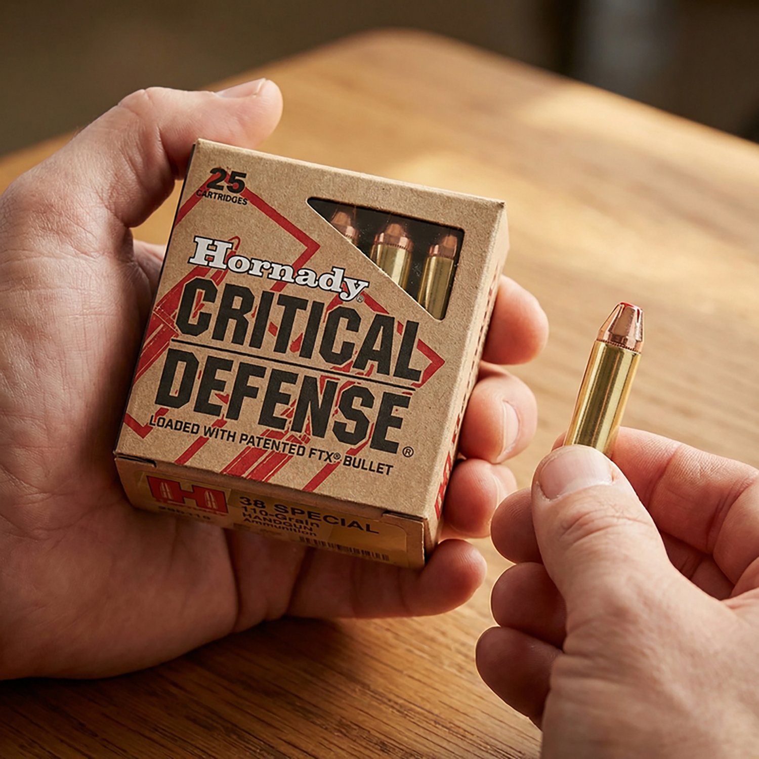 Hornady Critical Defense .38 Special 110-Grain Handgun Ammunition - 25 Rounds - view number 2